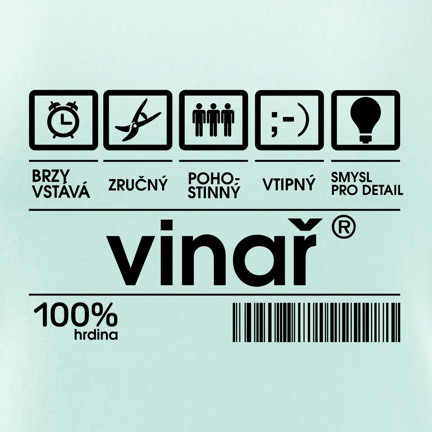 Čárový kód vinař