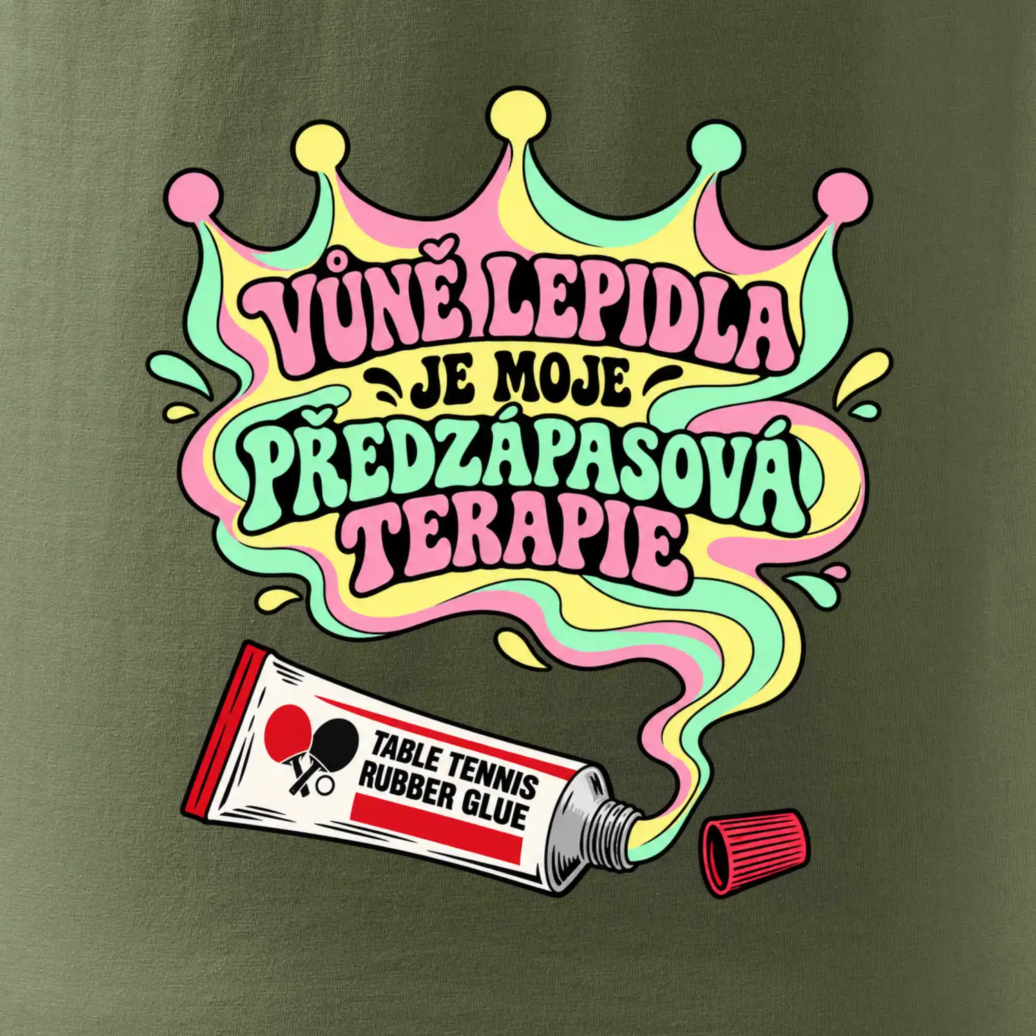 Vůně lepidla je moje předzápasová terapie
