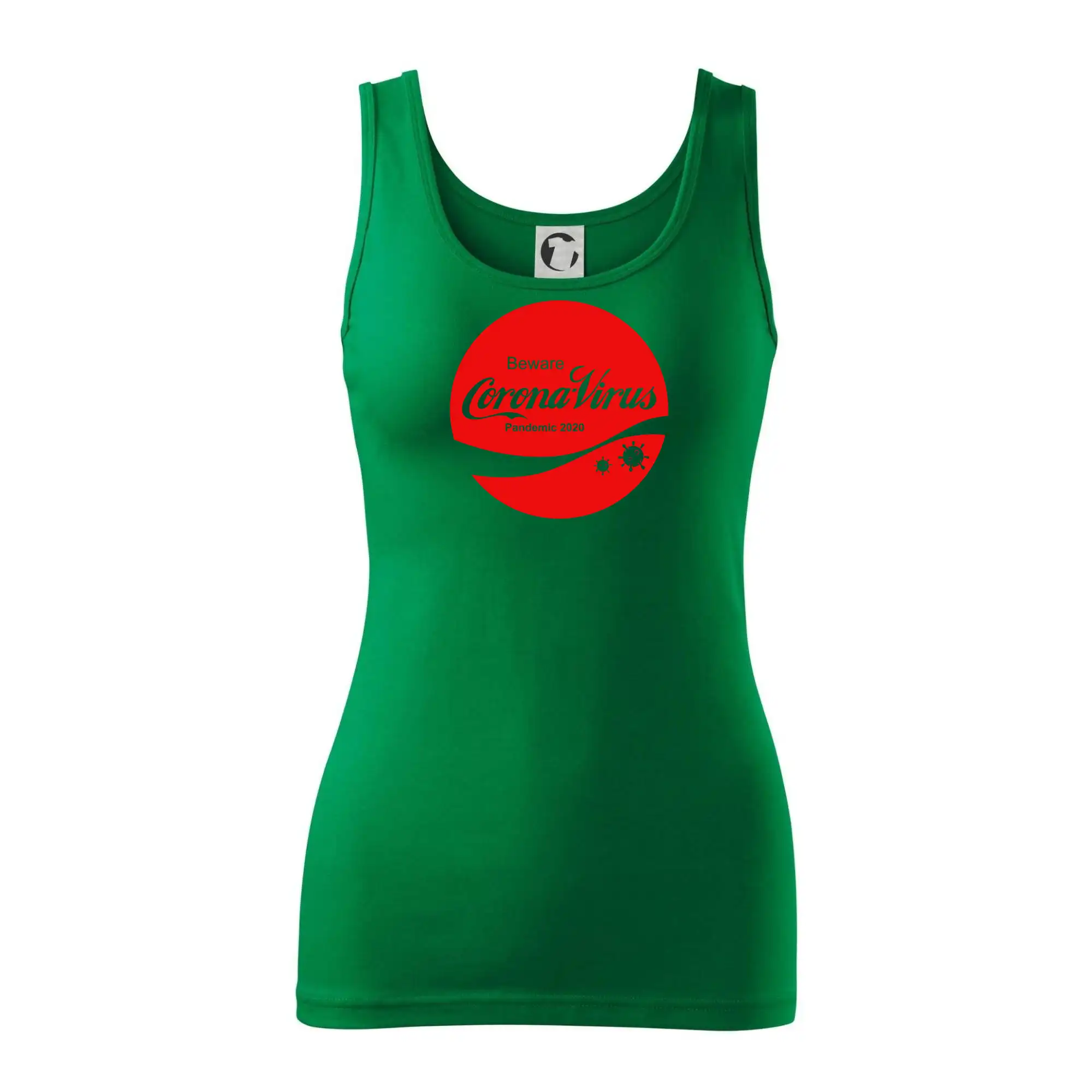 Corona virus pandemic logo