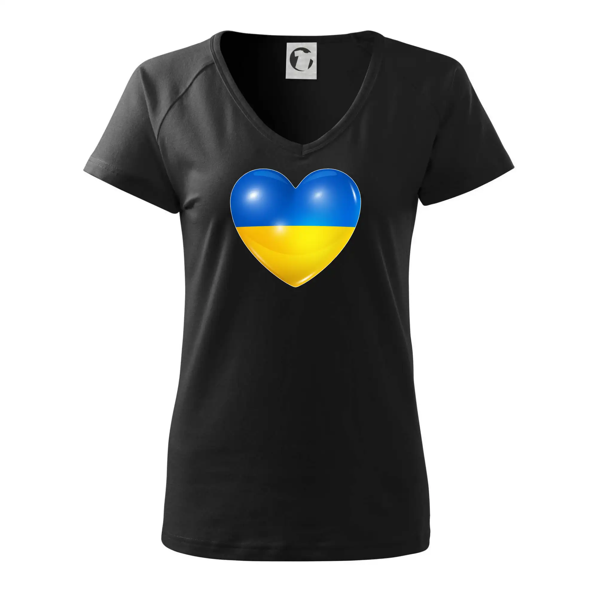 Ukrajina srdce vlajka