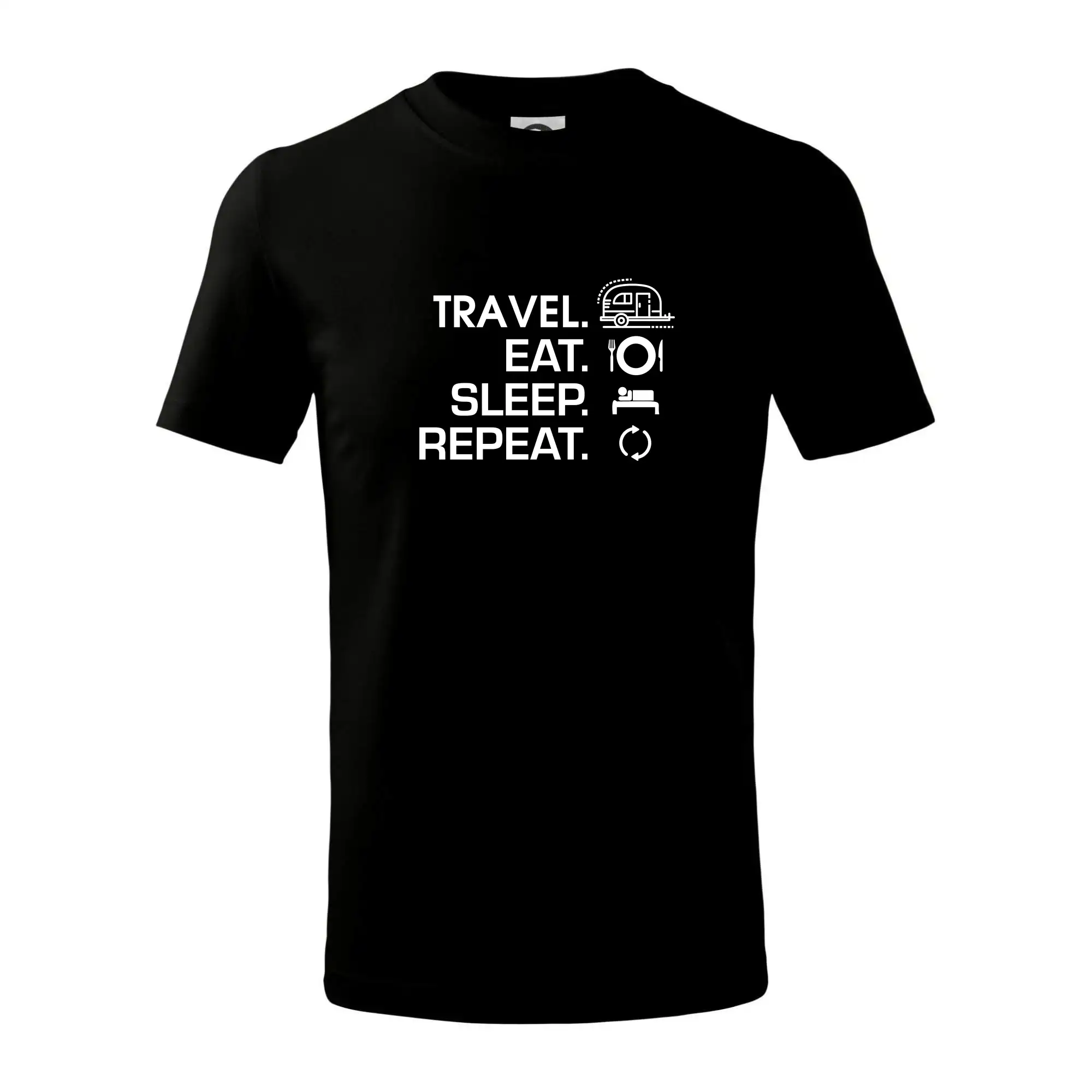 Eat sleep travel - Malý přívěs