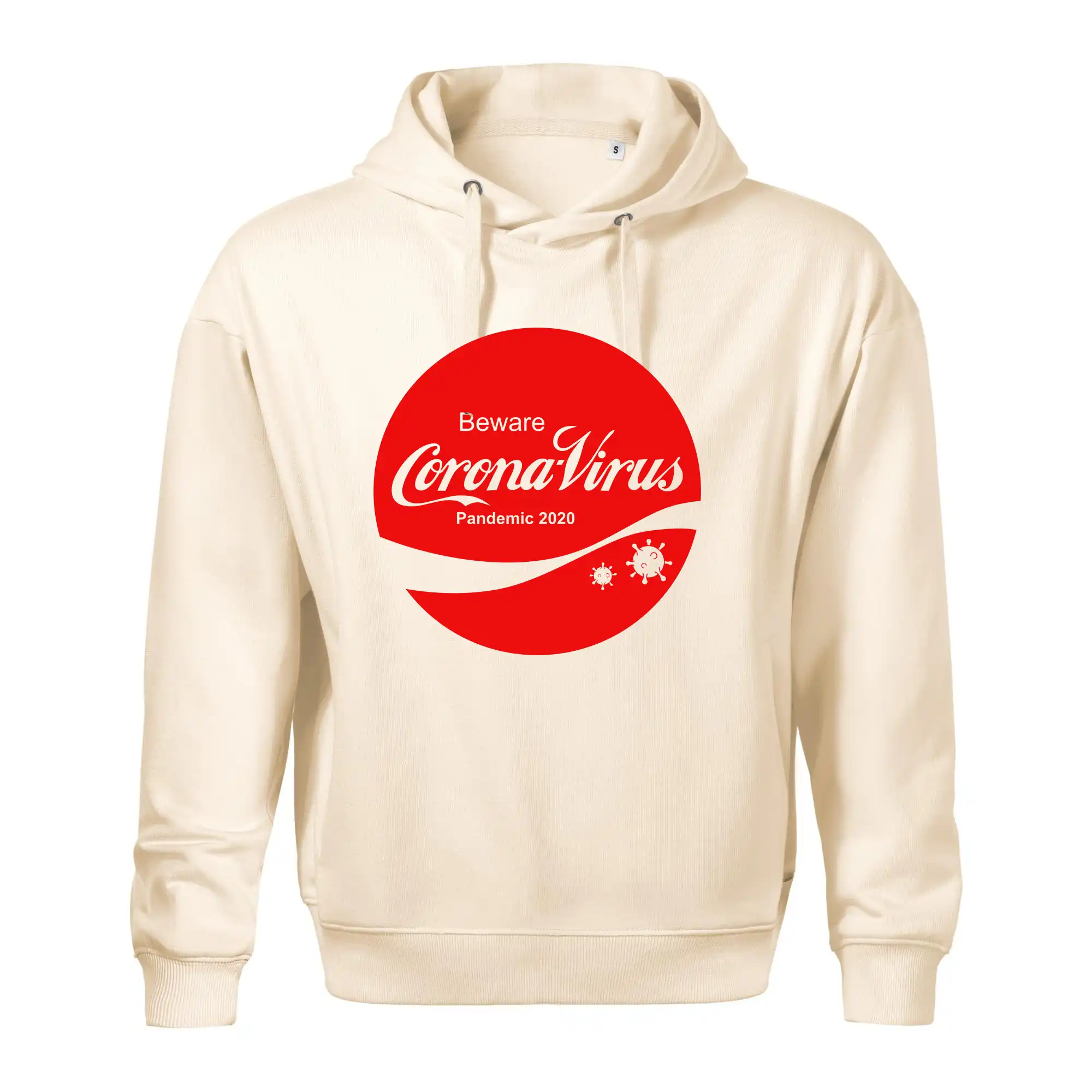 Corona virus pandemic logo