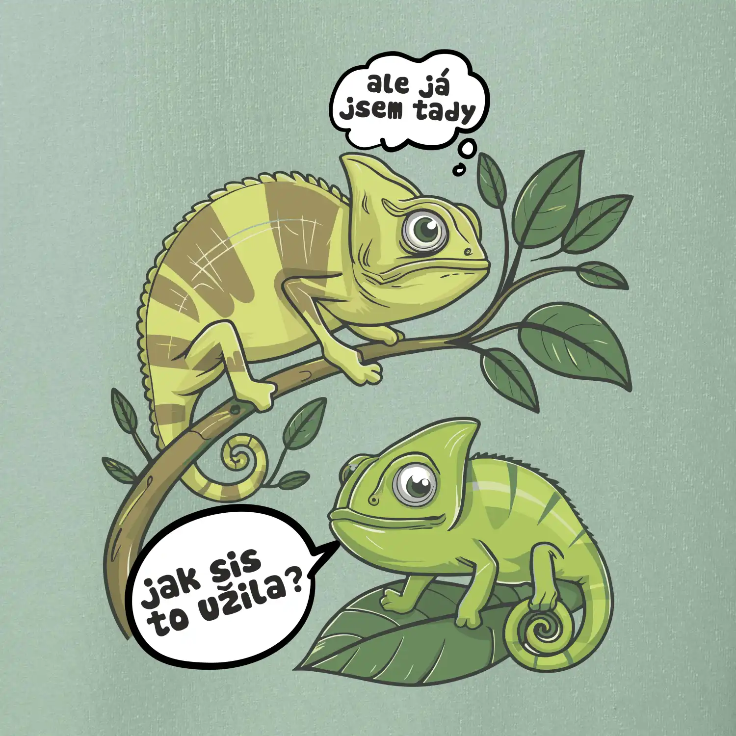 Chameleoni jak sis to užila