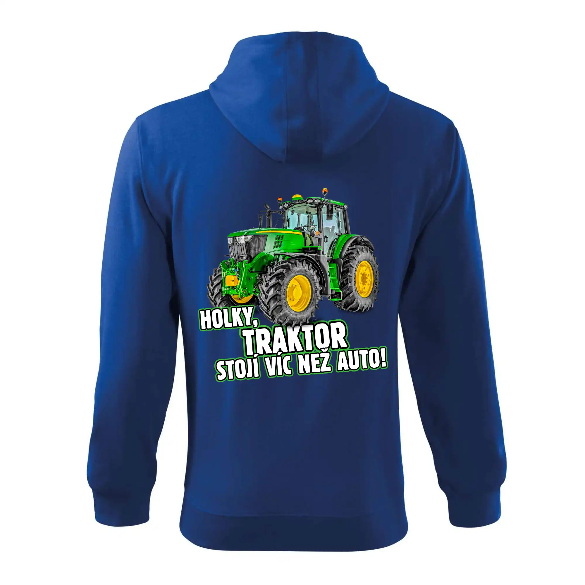 Holky, traktor stojí víc než auto