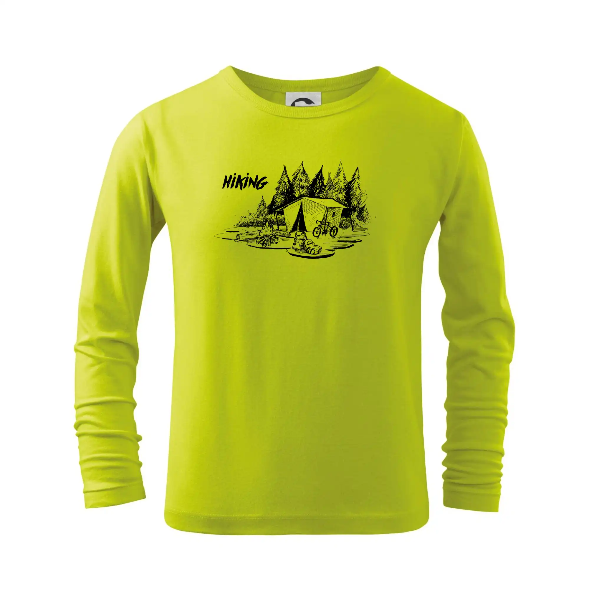 Hiking - obrázek kreslený