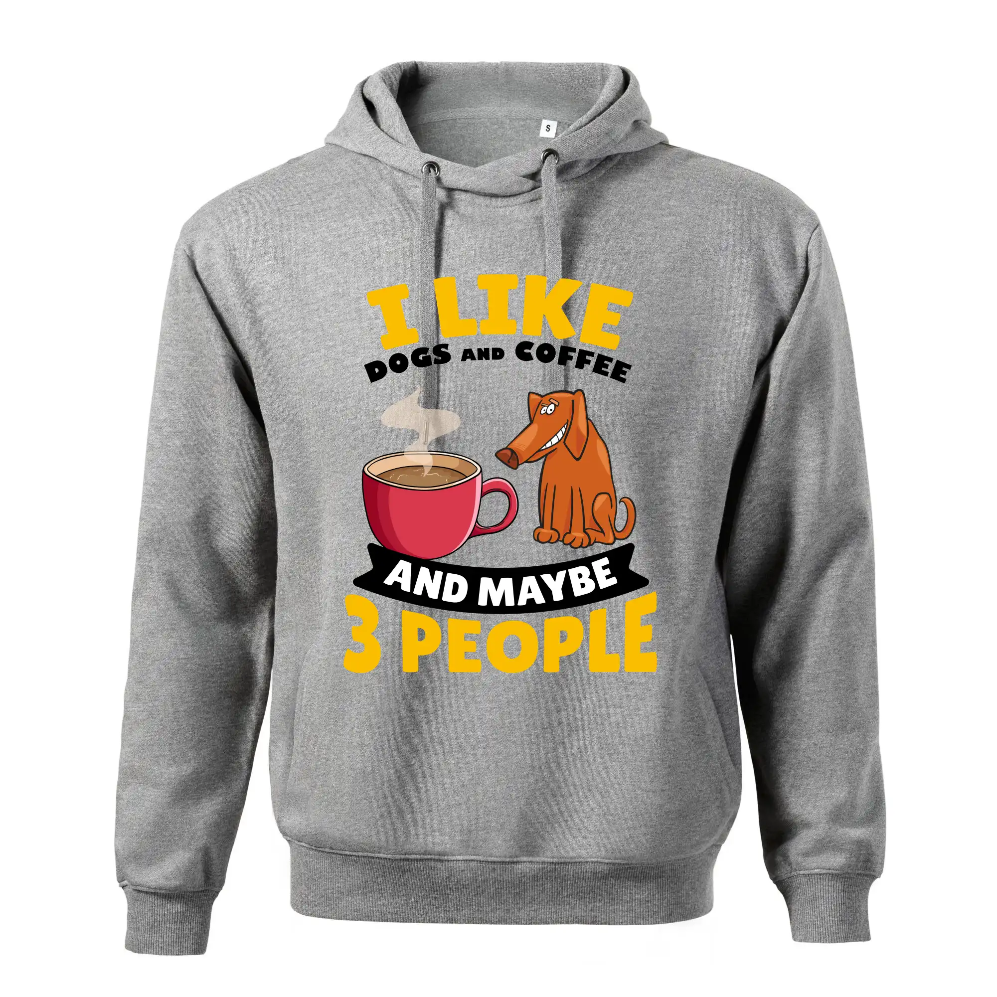 I like dogs and coffee and maybe 3 people