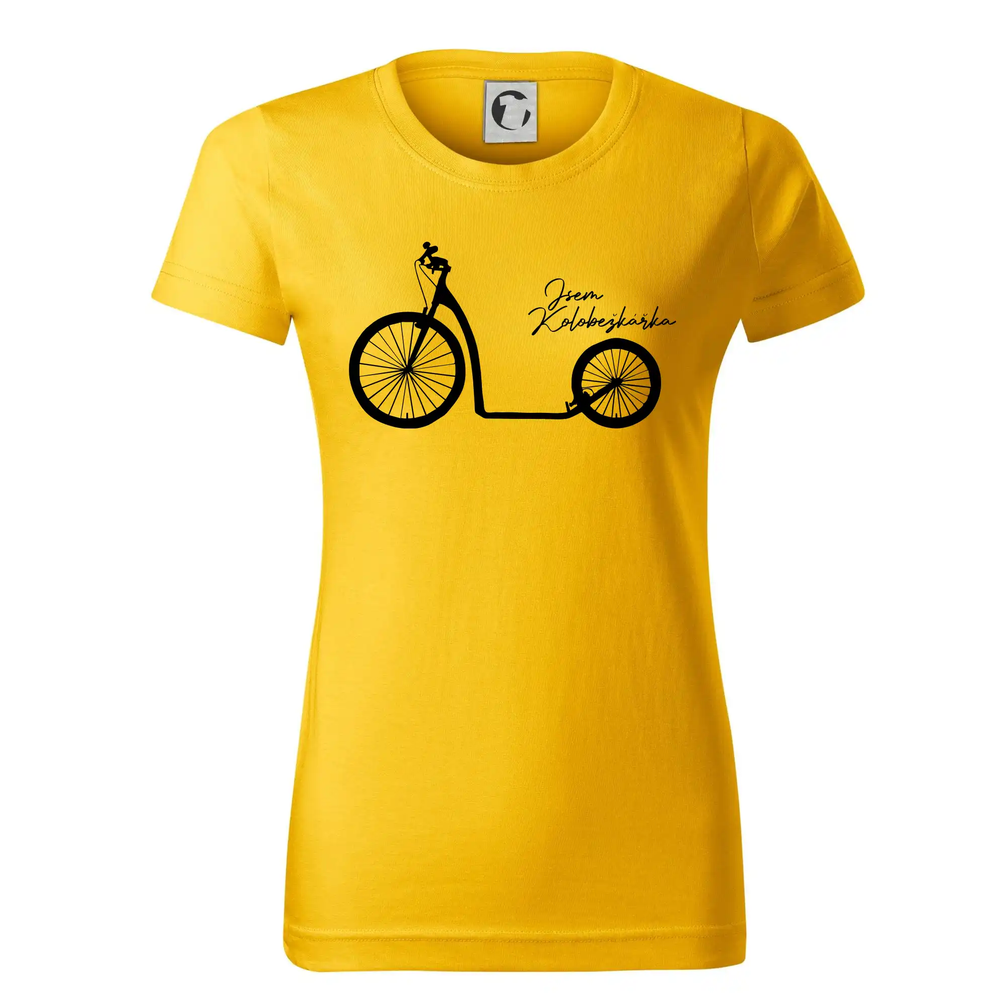 Jsem koloběžkářka velké a malé kolo