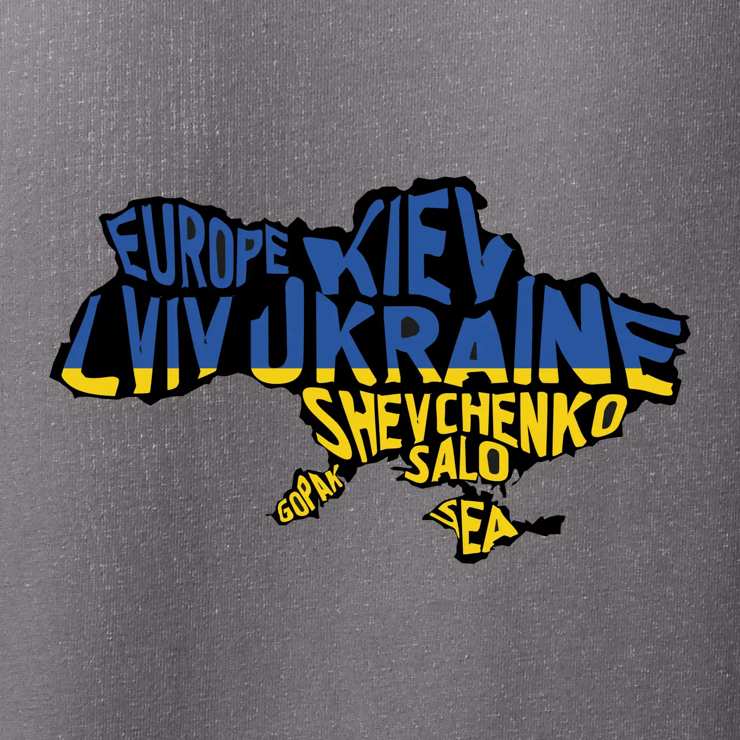 Ukrajina - jména měst - Evropa