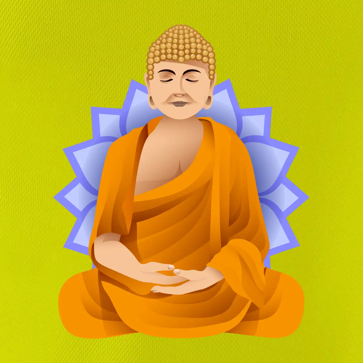 Budha barevný