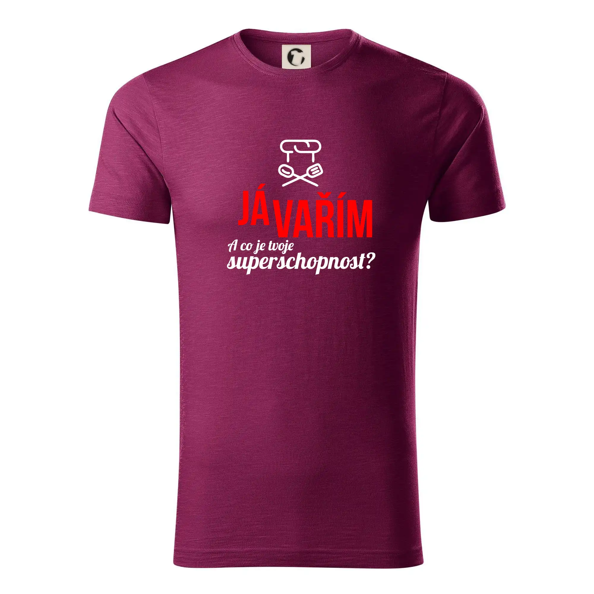 Já vařím - tvoje superschopnost? rovný nápis