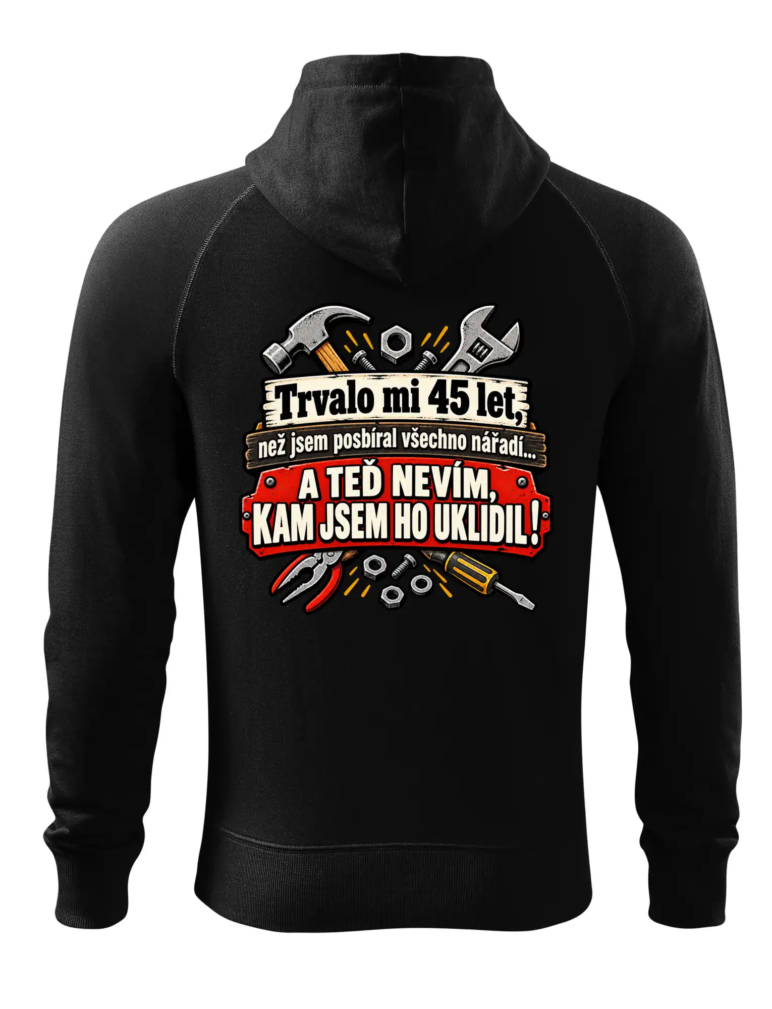 Trvalo mi 45 let, než jsem posbíral všechno nářadí