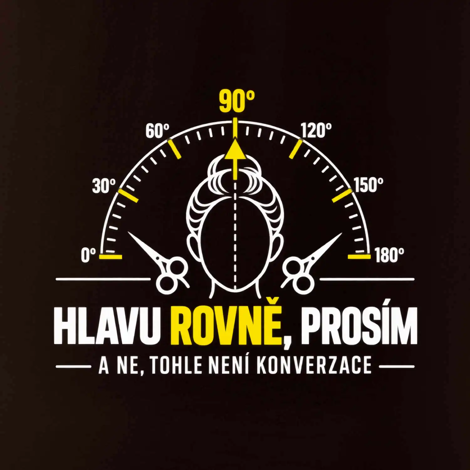 Hlavu rovně prosím