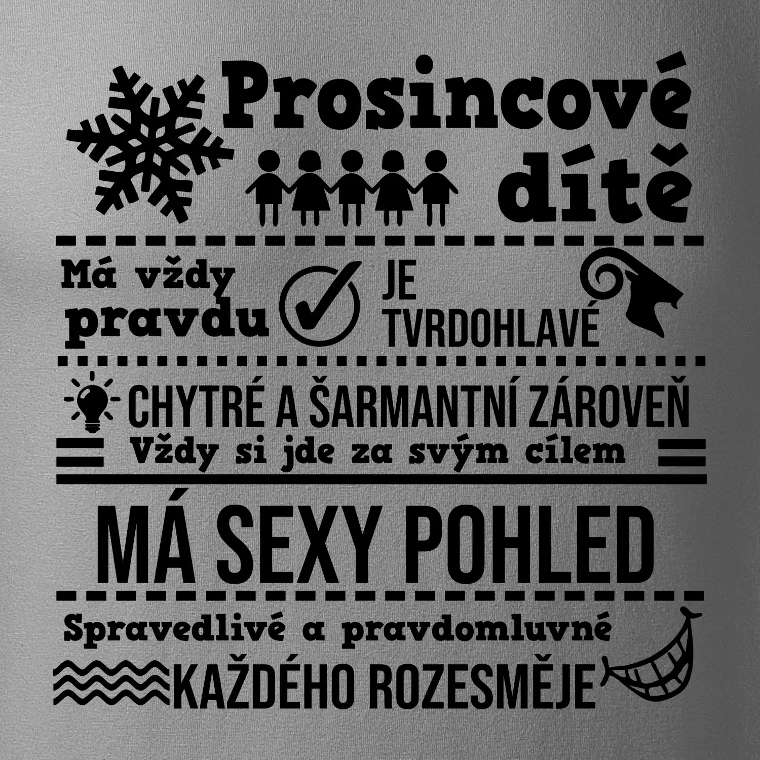 Narozeniny prosinec