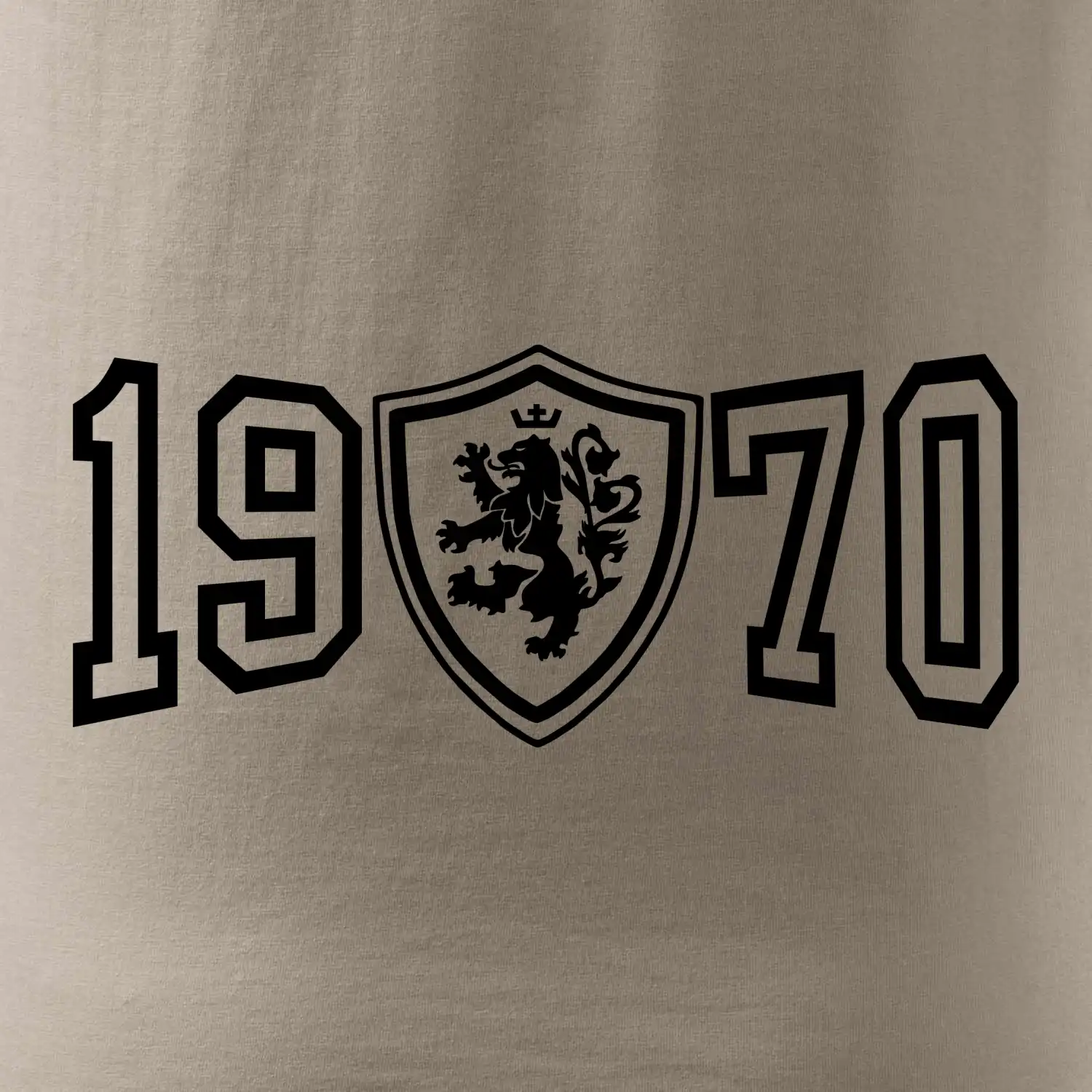 Narozeninový motiv - znak - 1970