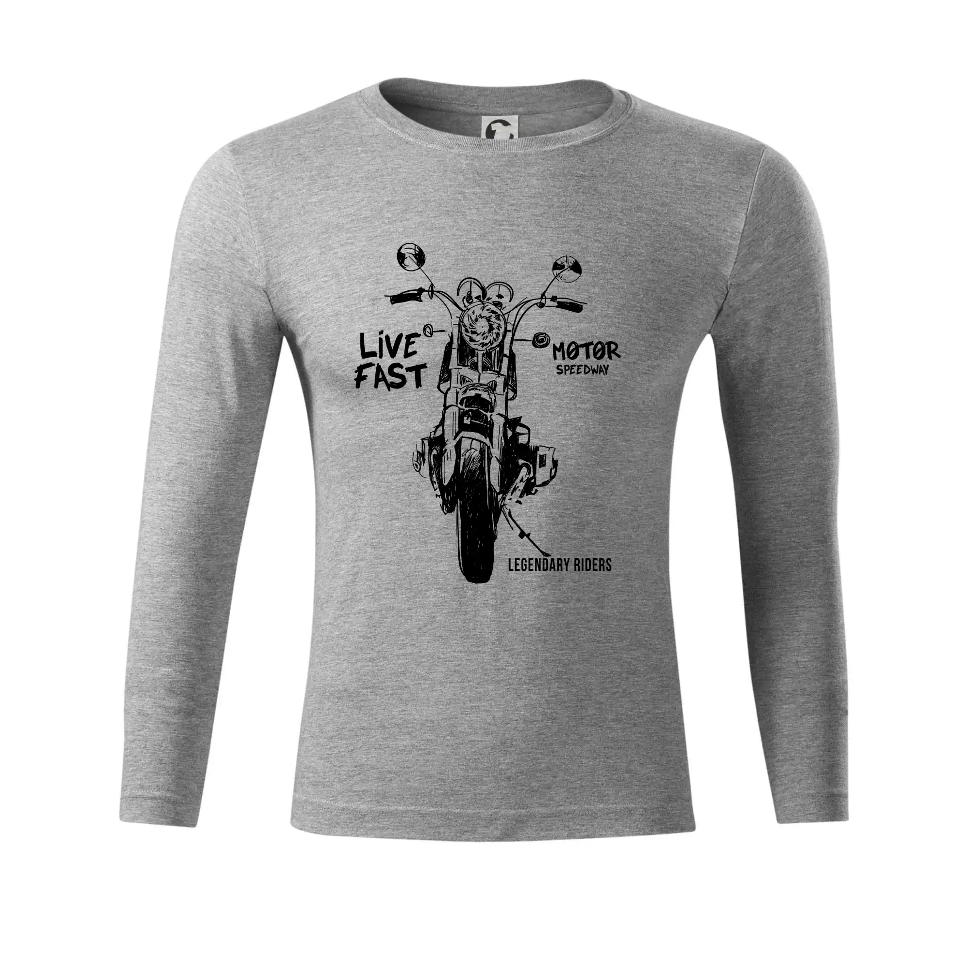 Motorka kresba live fast
