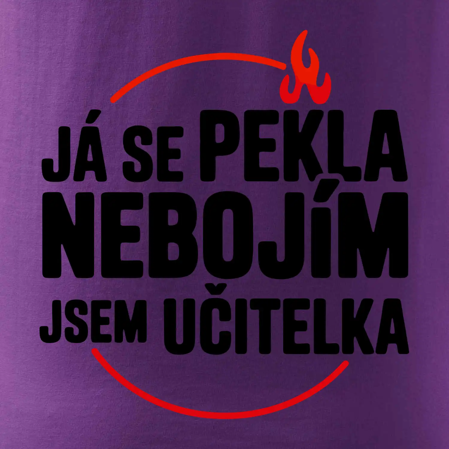 Já se pekla nebojím, jsem učitel / učitelka