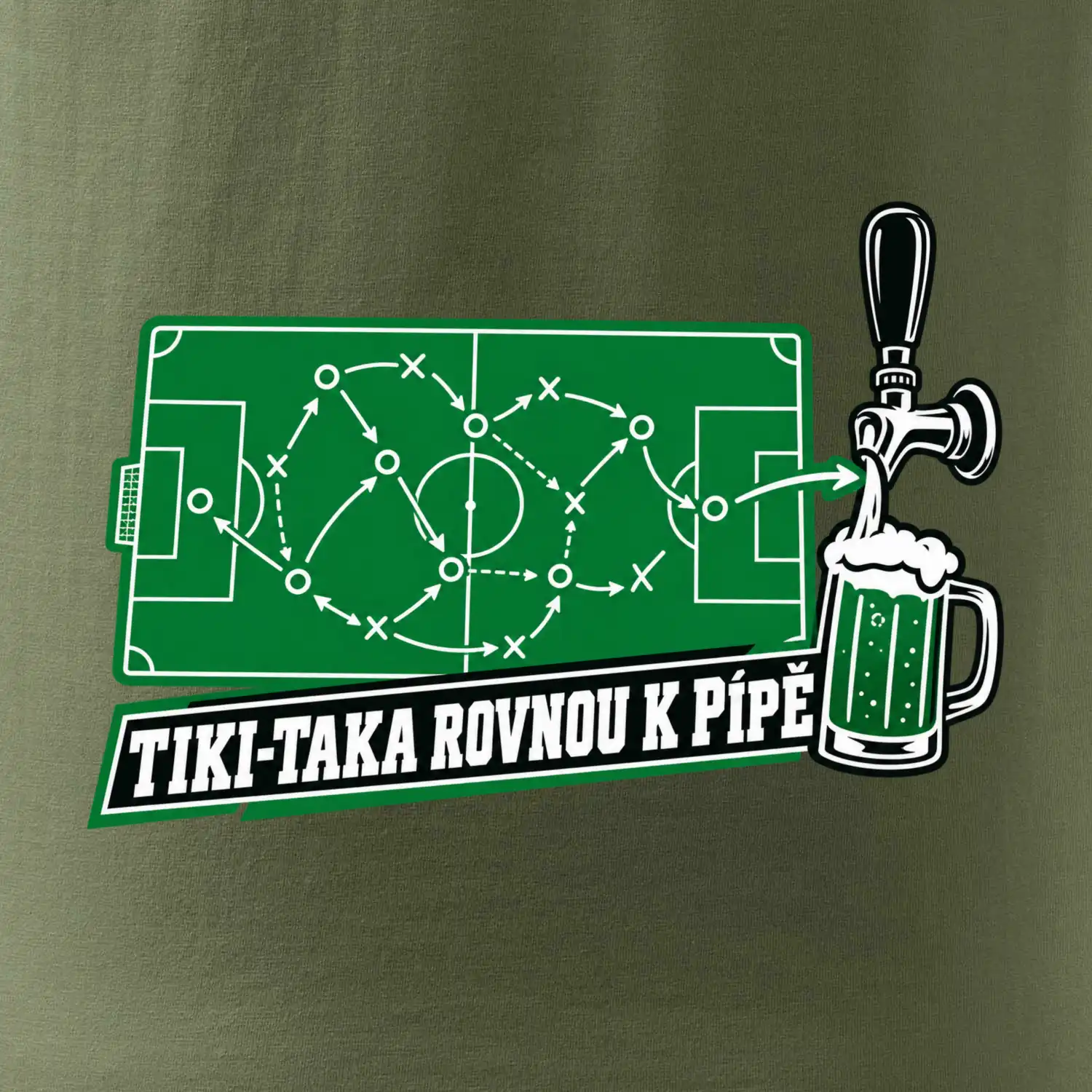 Tiki taka rovnou k pípě