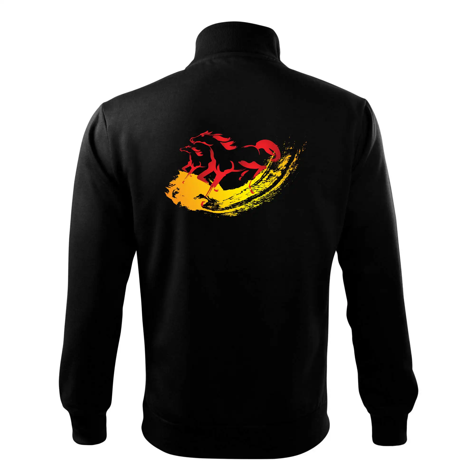 Dva běžící koně