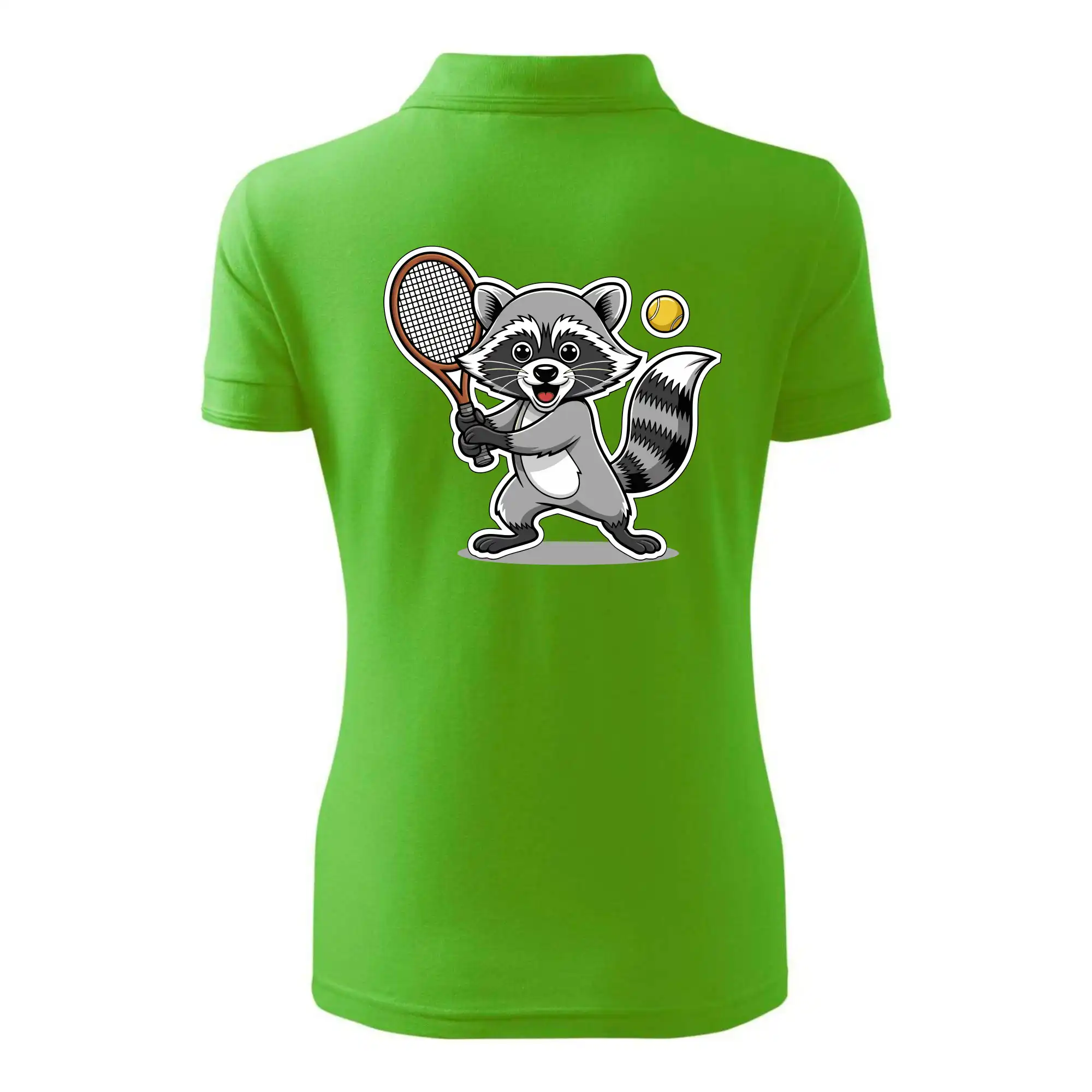 Mýval hraje tenis kreslený