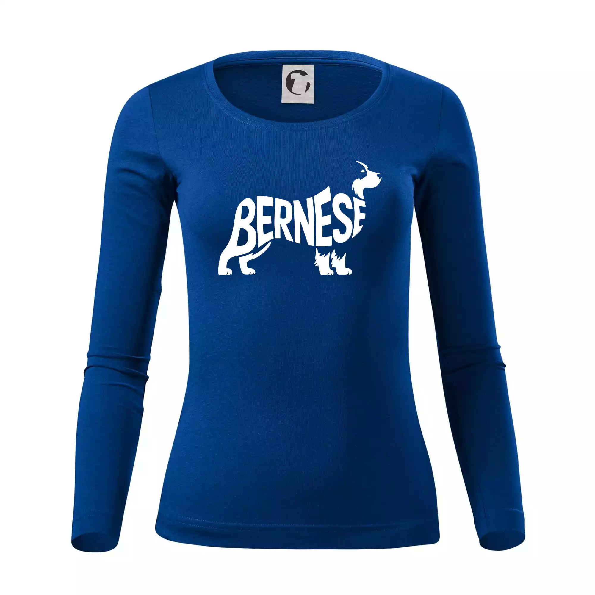 Bernese Mountain Dog nápis v těle