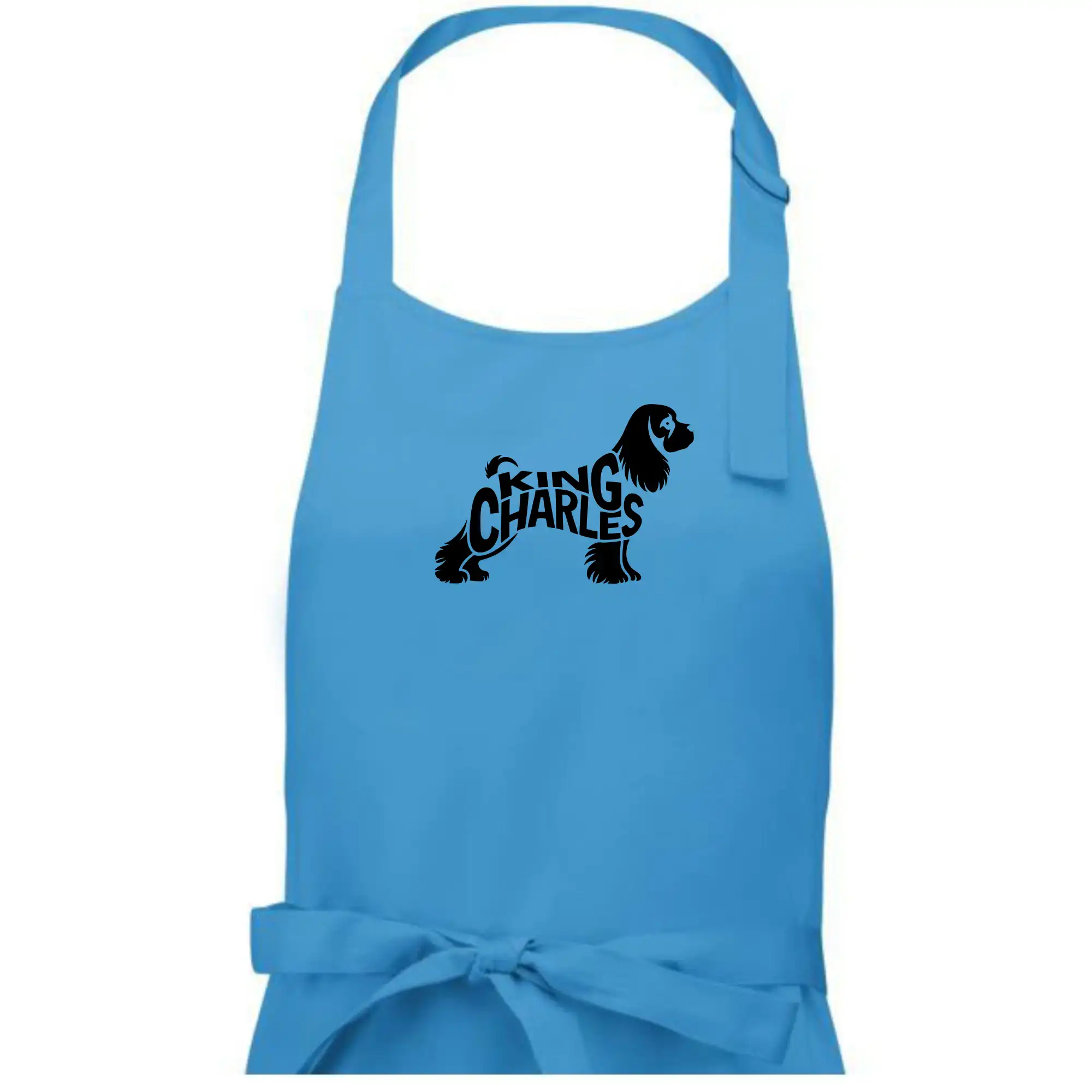 Kavalír king Charles španěl nápis v těle