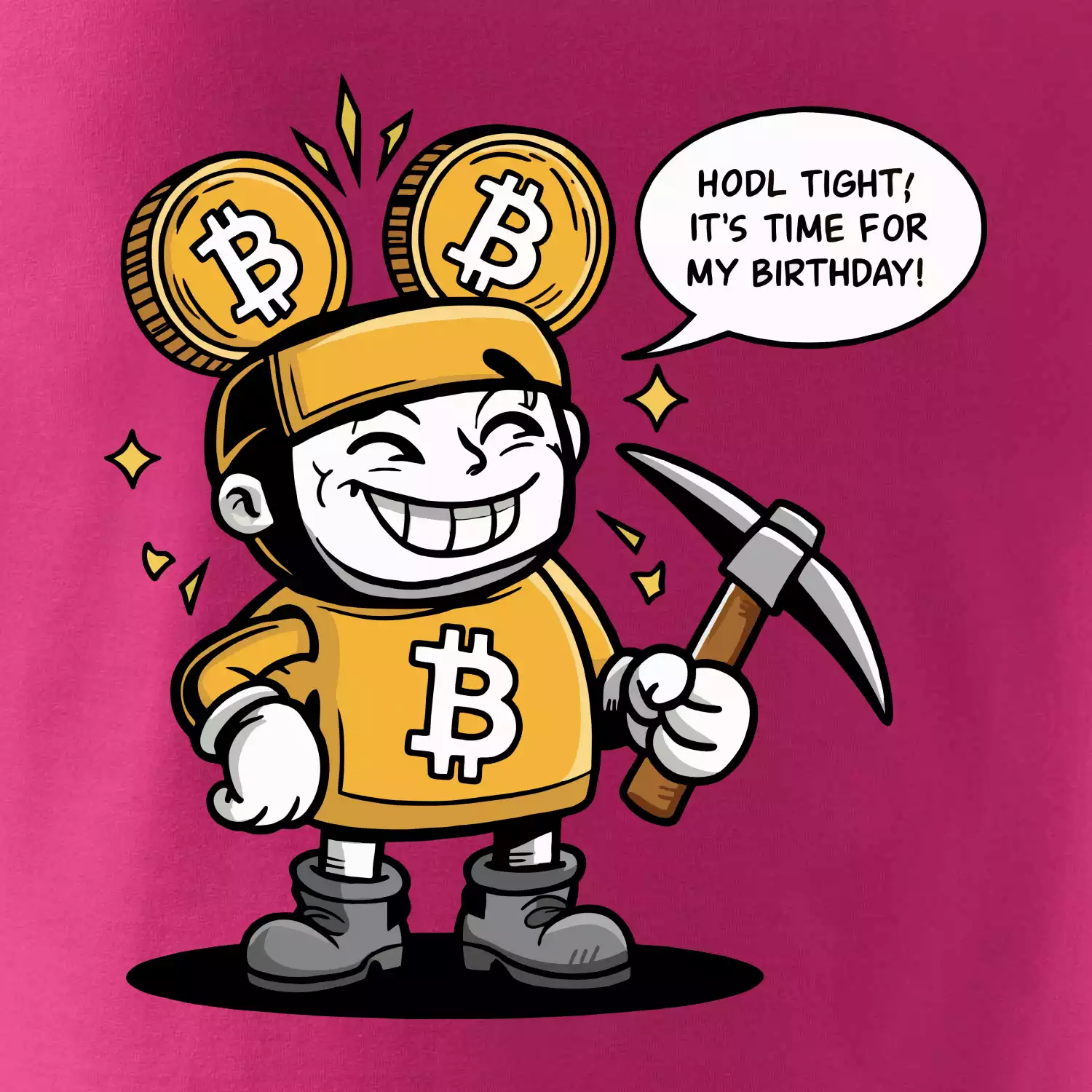 Hodl tight, it's time for my birthday!