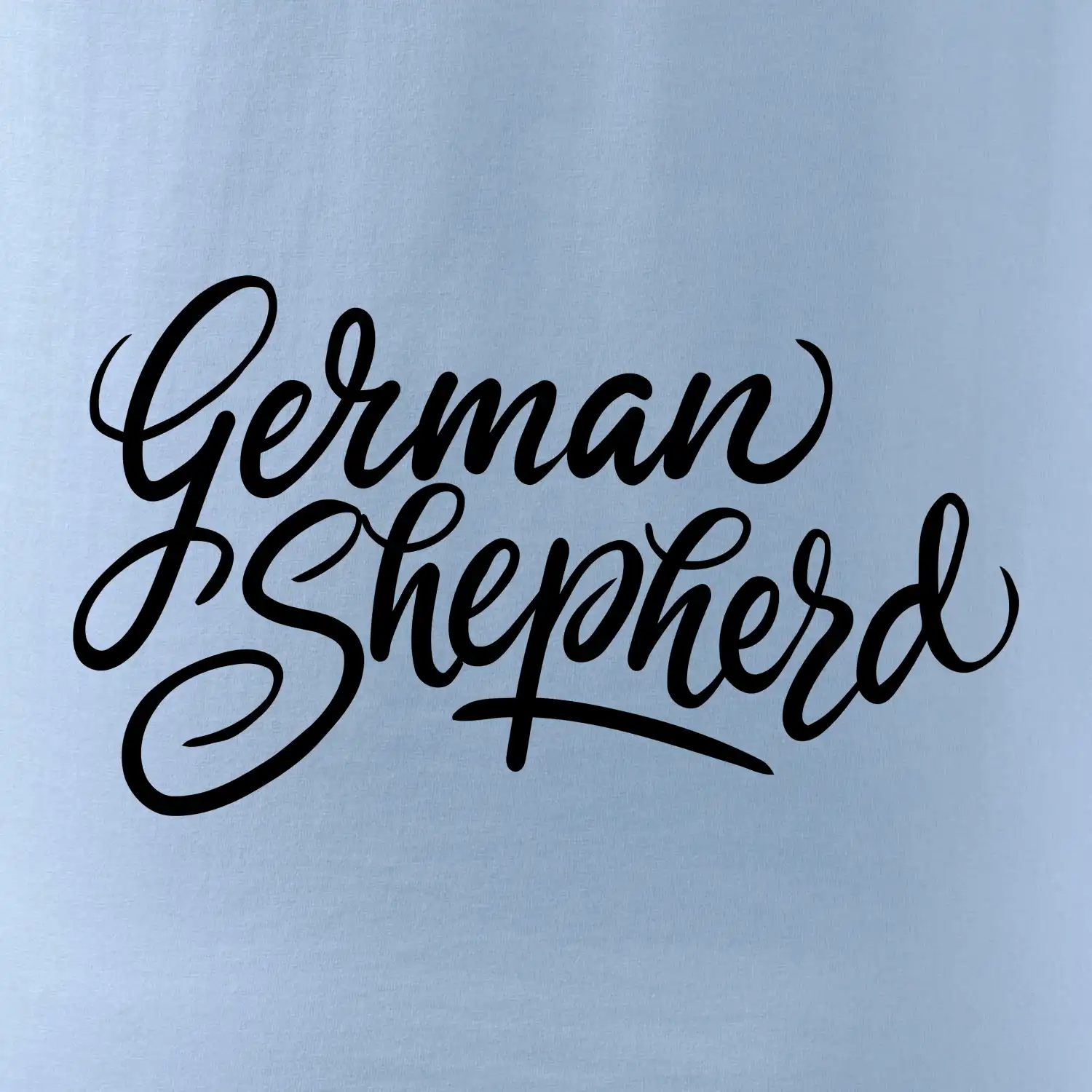 German shepherd - nápis okrasny - nápis okrasný