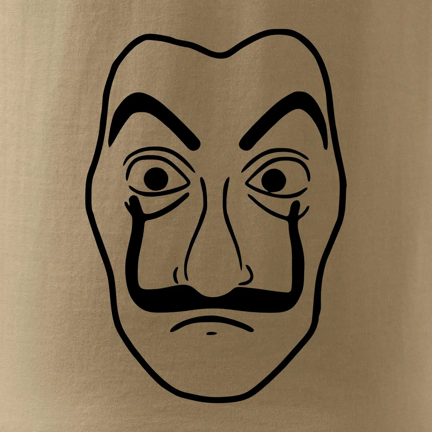 Maska do tiskárny peněz