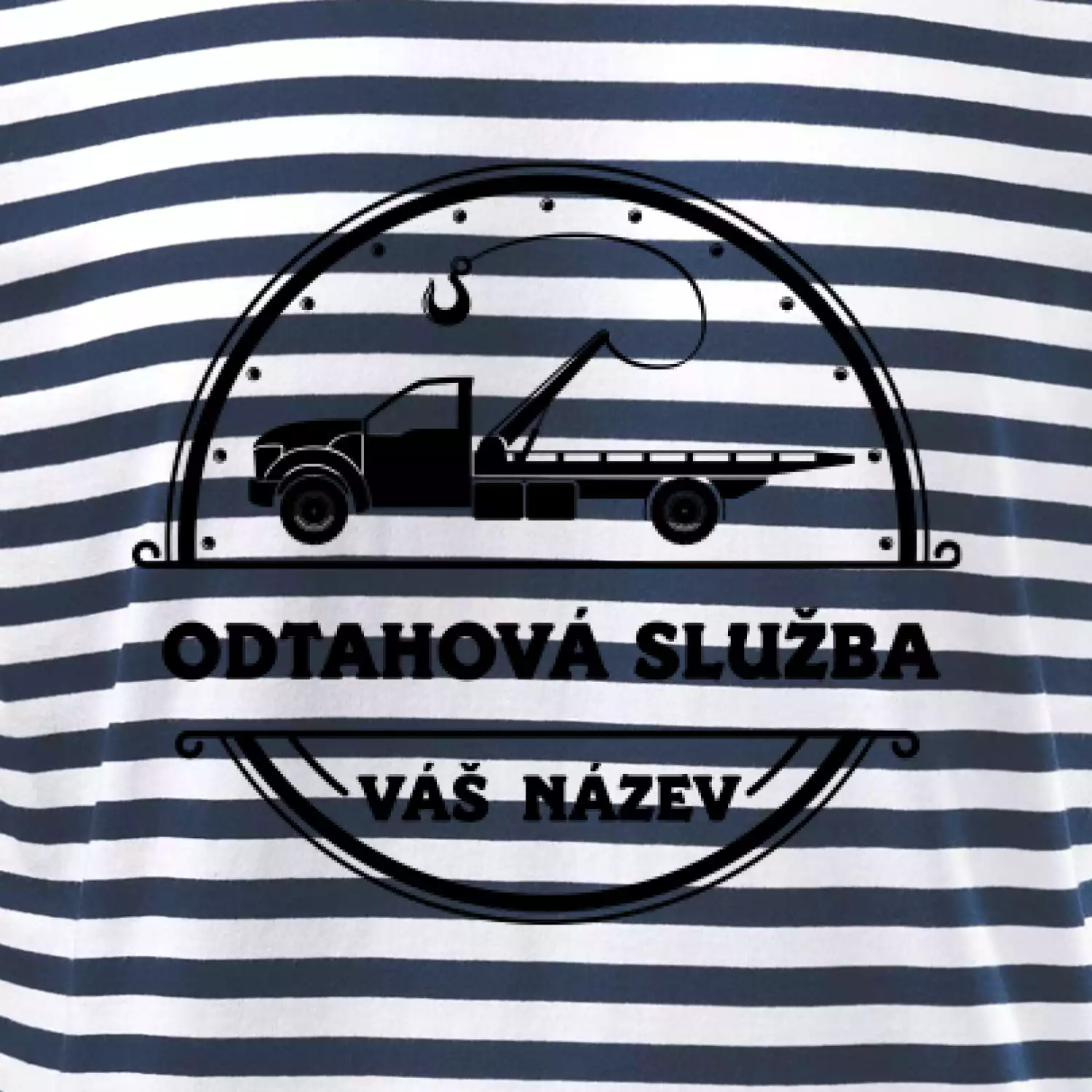Odtahová služba - kulatý obrázek