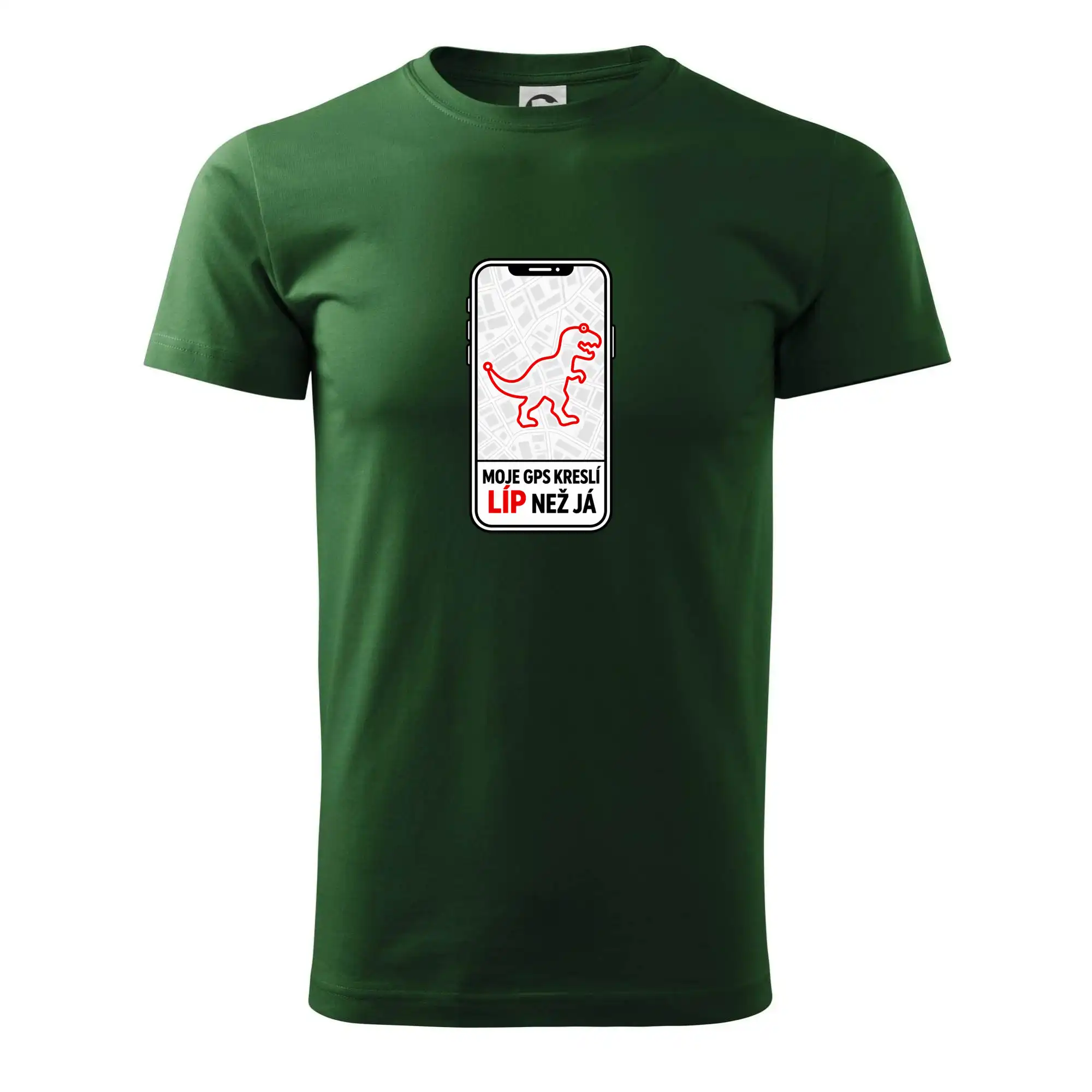 Moje běžecká gps kreslí líp než já