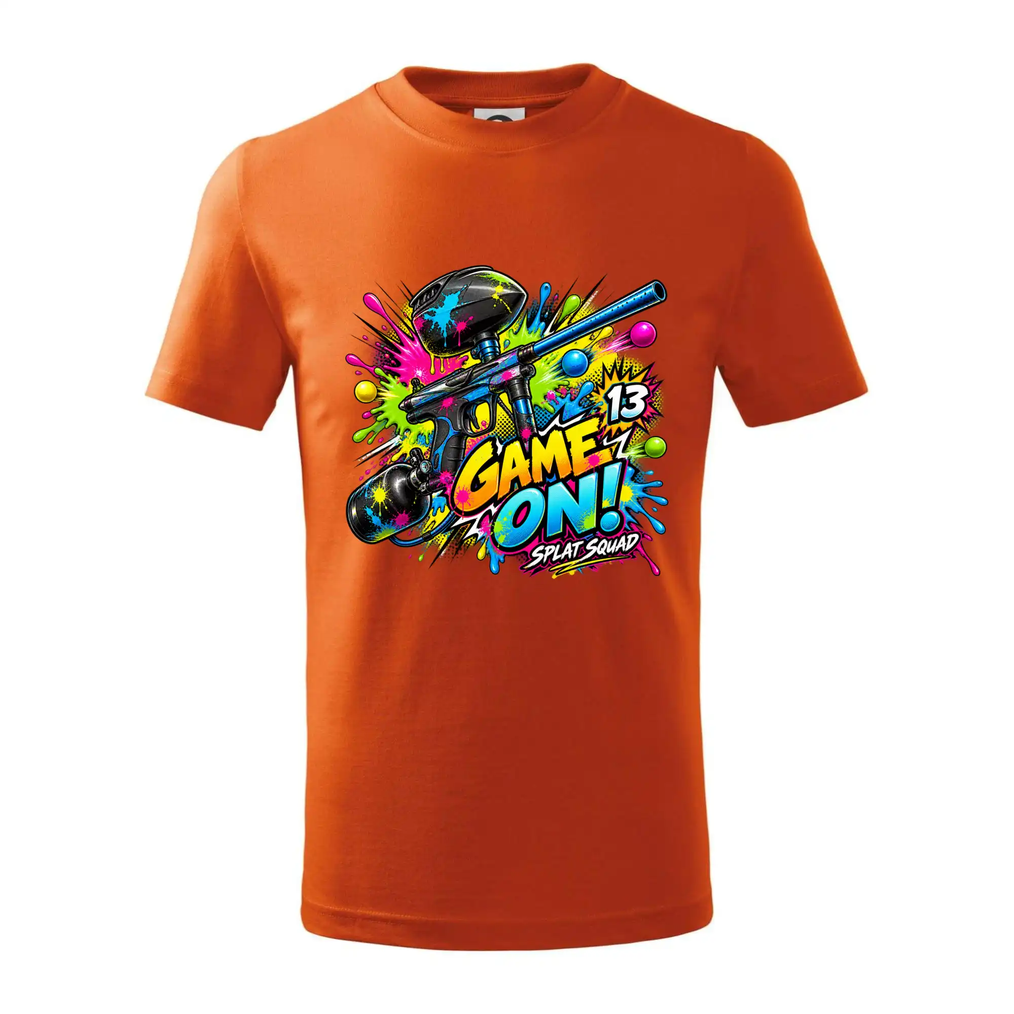 Barevná exploze game on paintball