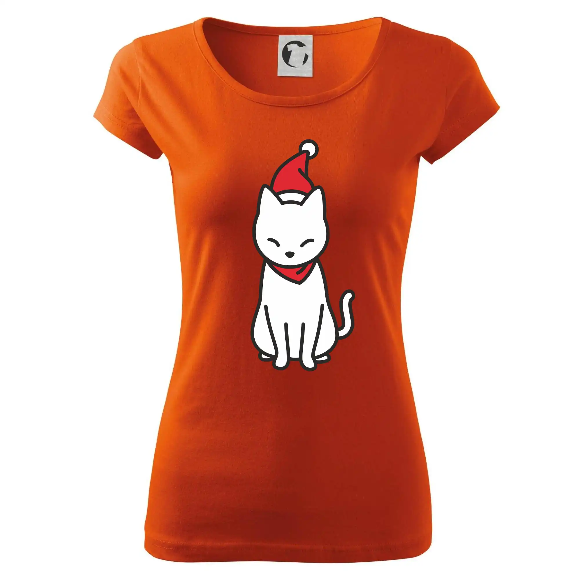 Vánoční kočka sedící