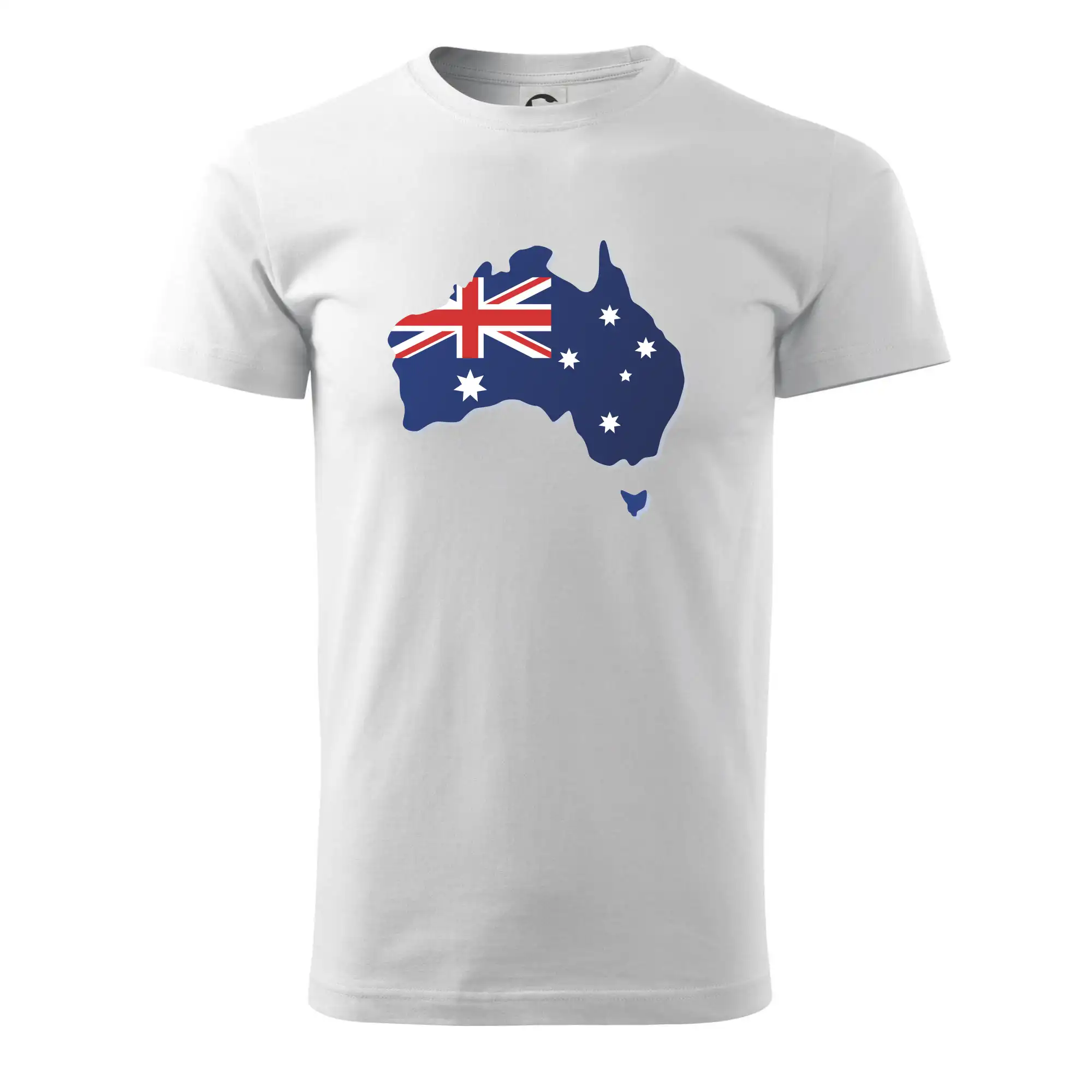 Austrálie - vlajka mapa