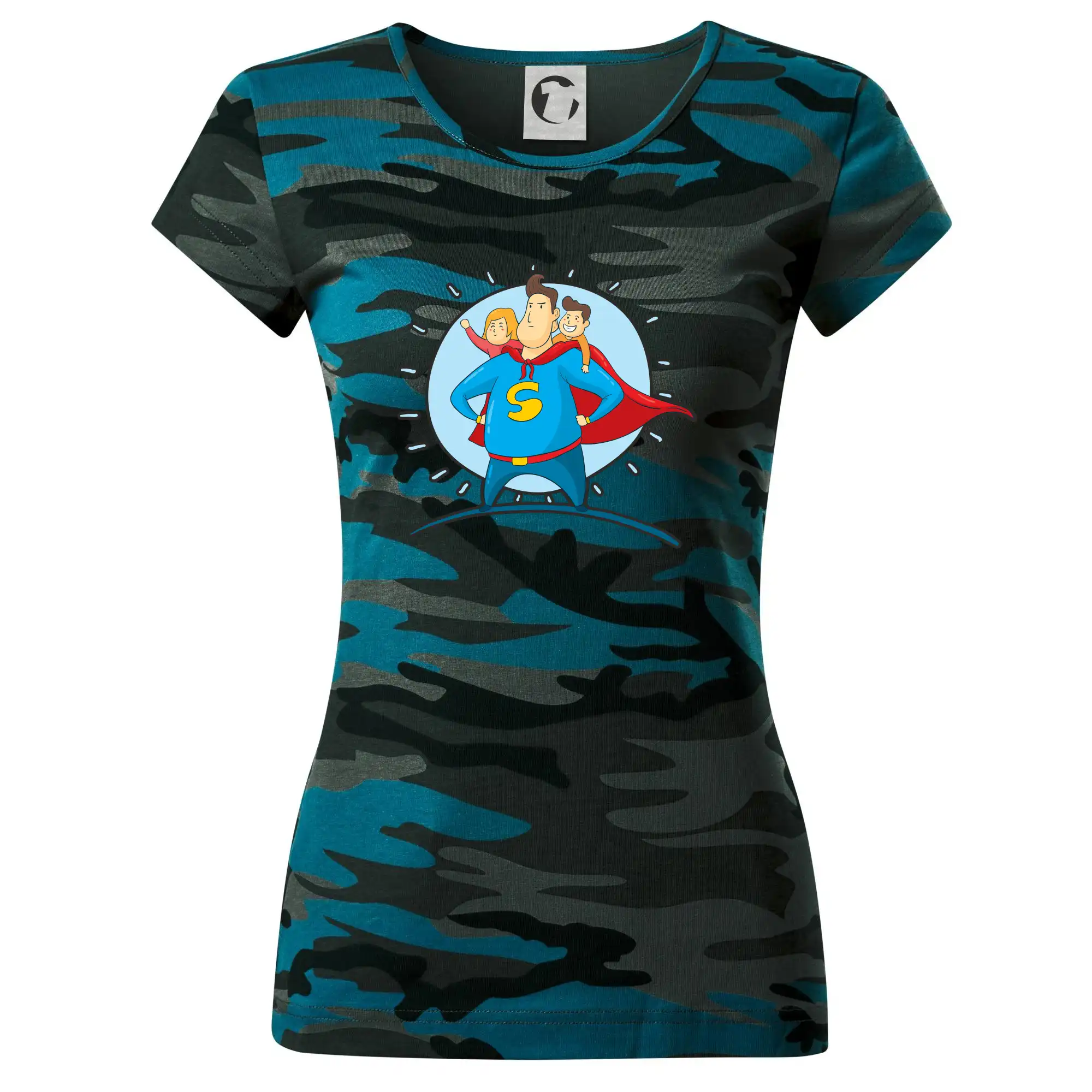 Táta superman - holka a kluk