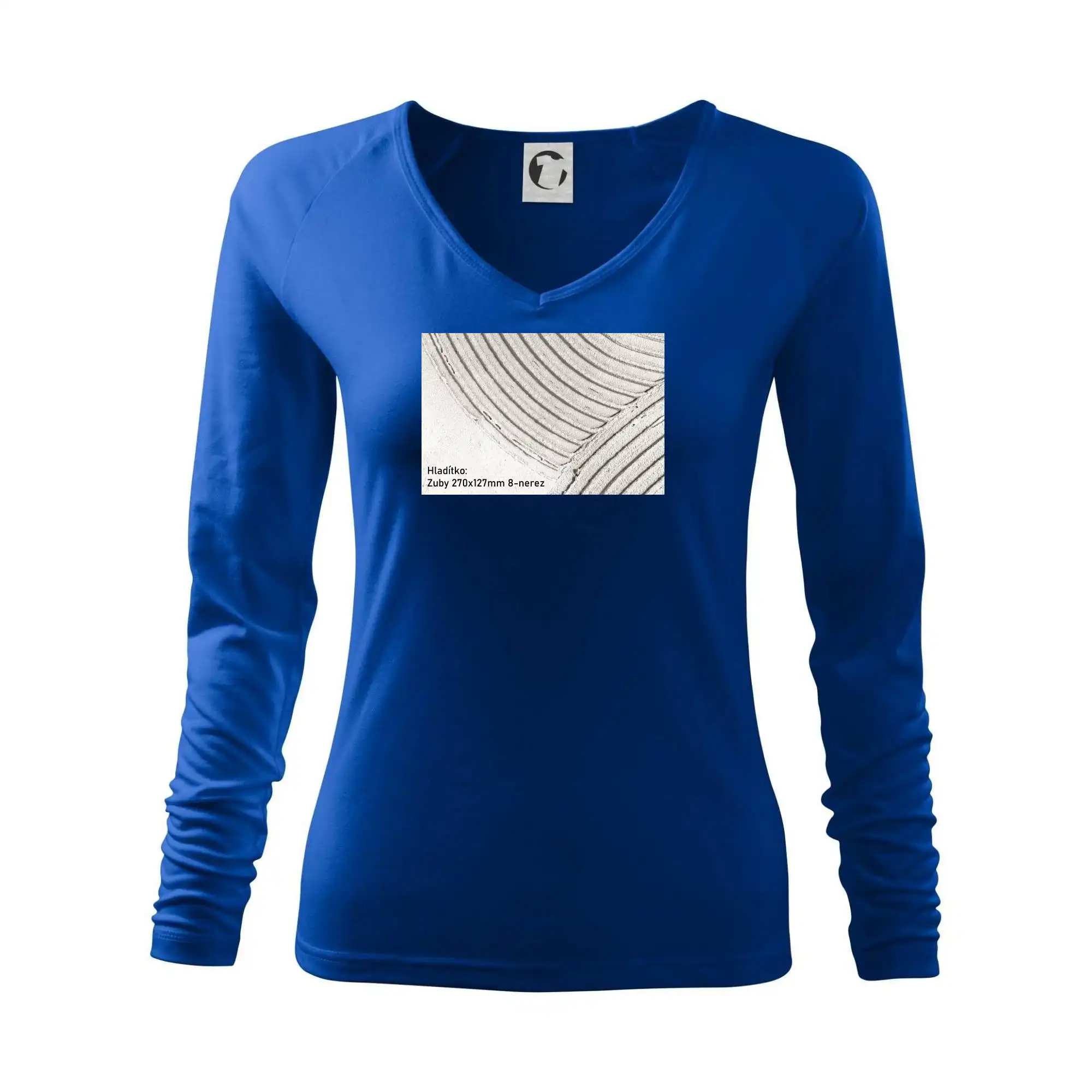 Hladítko zuby 270x127mm 8 nerez