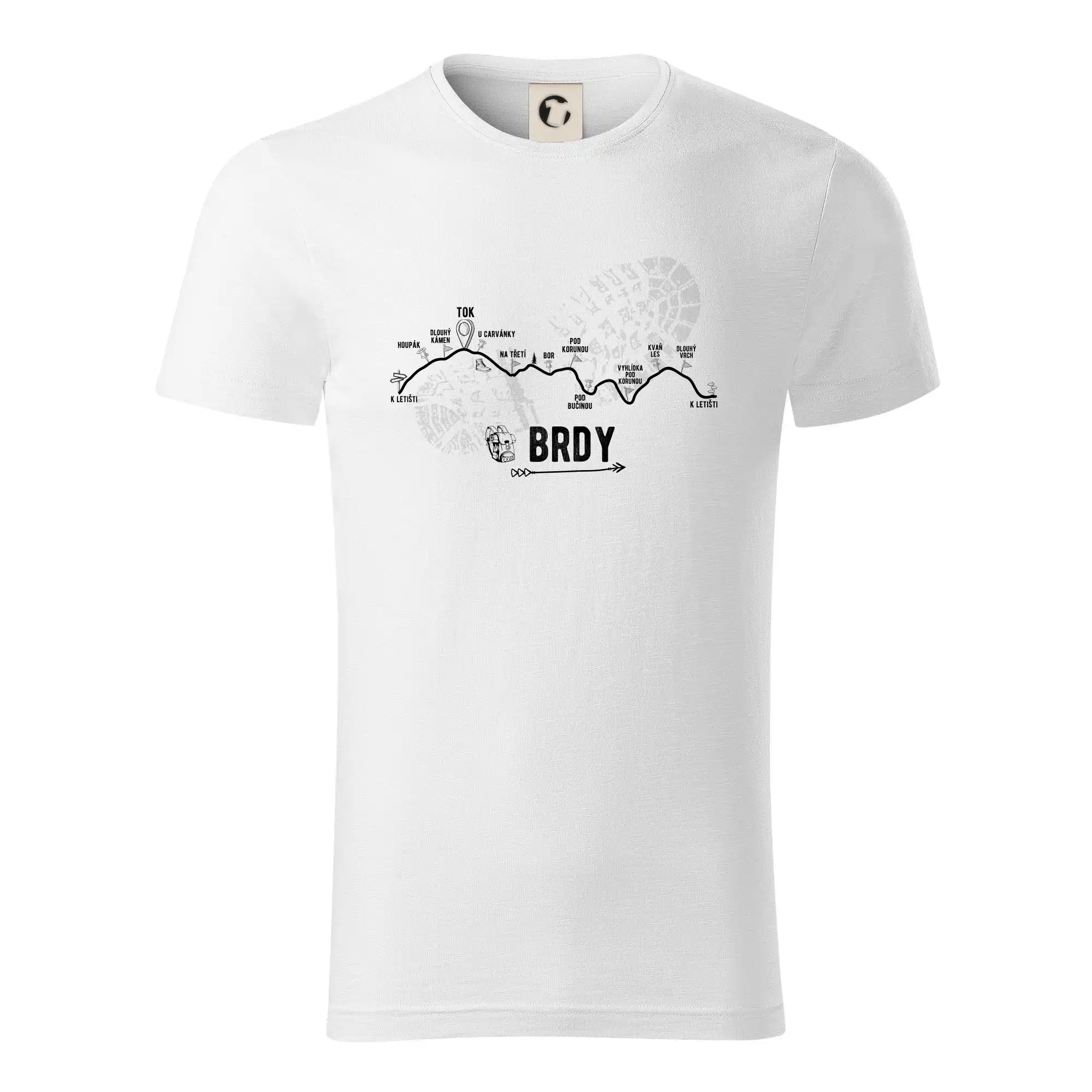 Profil kopců - Brdy