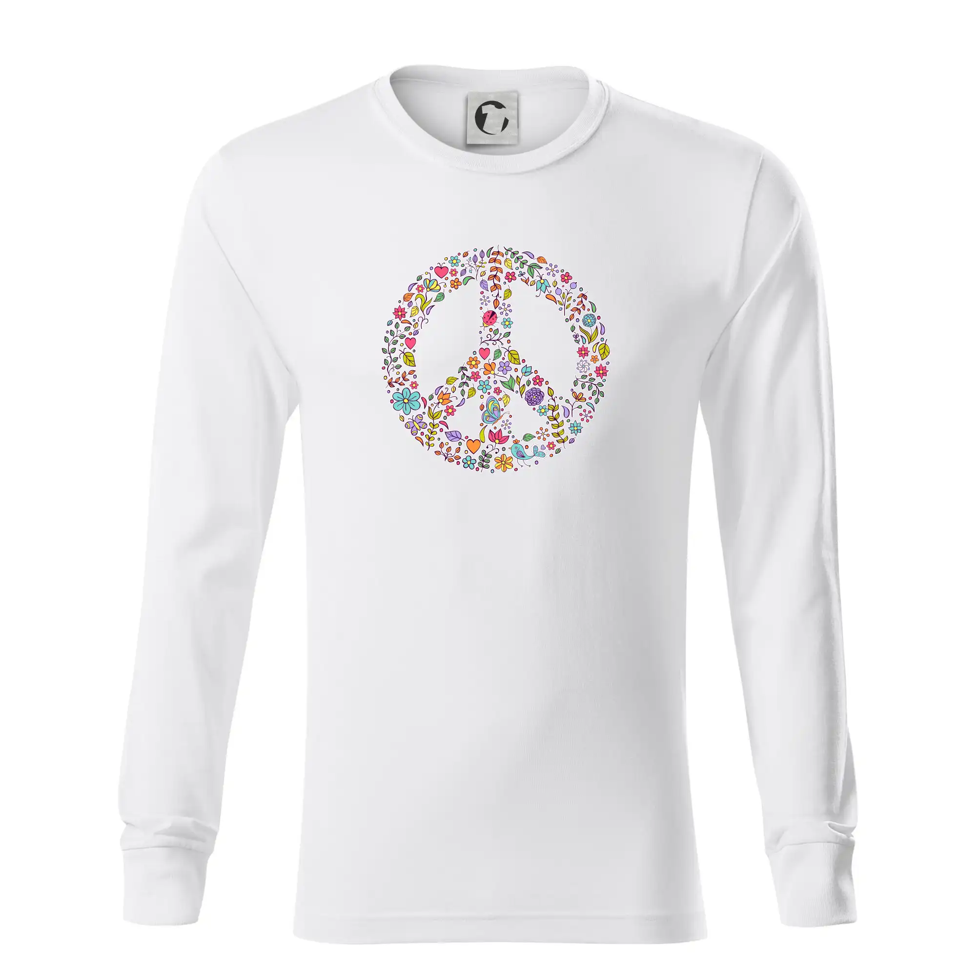 Peace symbol lístečky