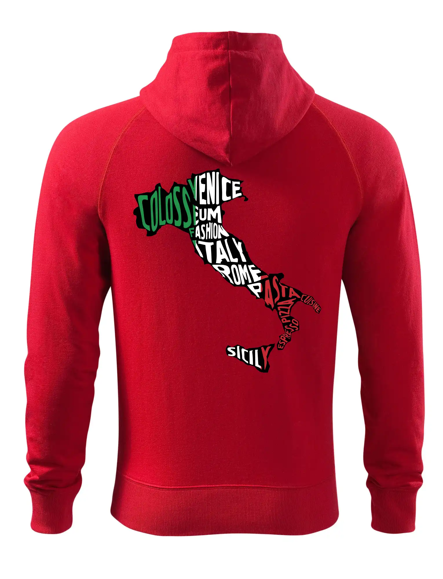 Mapy - názvy měst - Italie