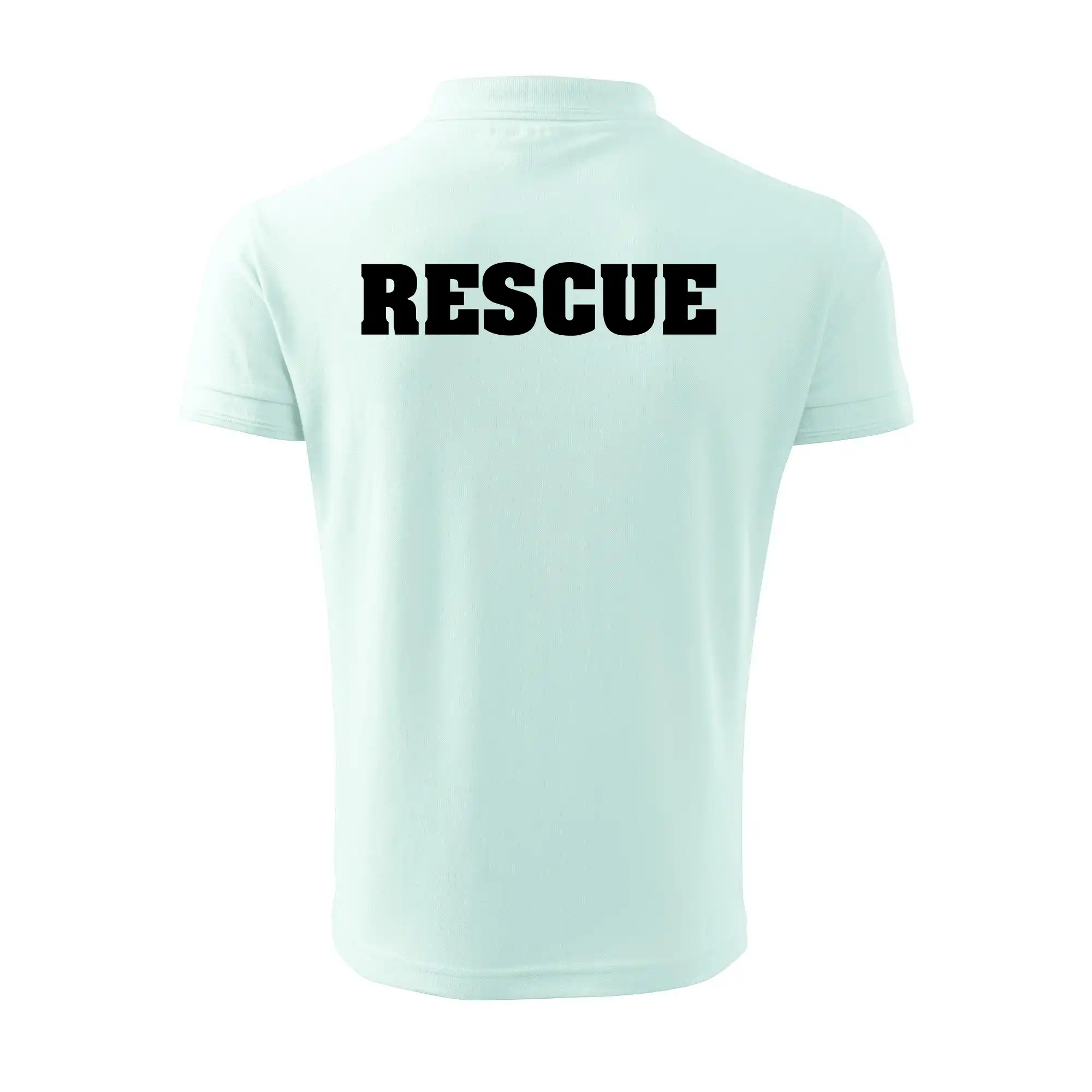 Rescue - Hvězda na prsu +  nápis na zádech
