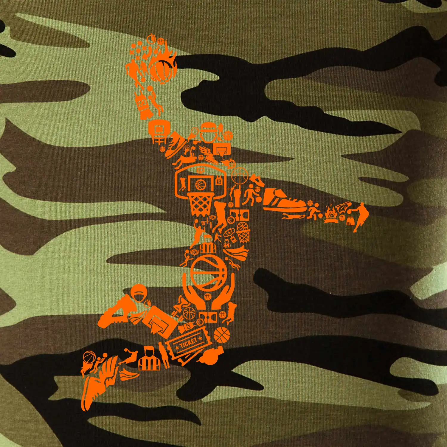 Hráč basketbalu ikony