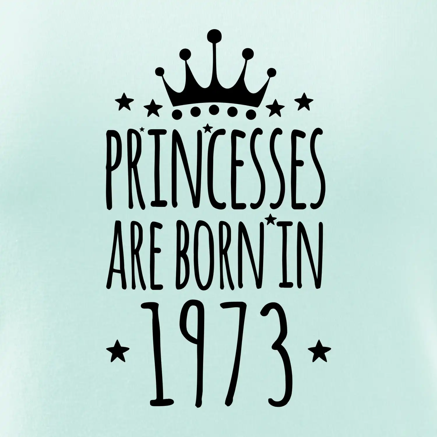 Princesses are born in 1973