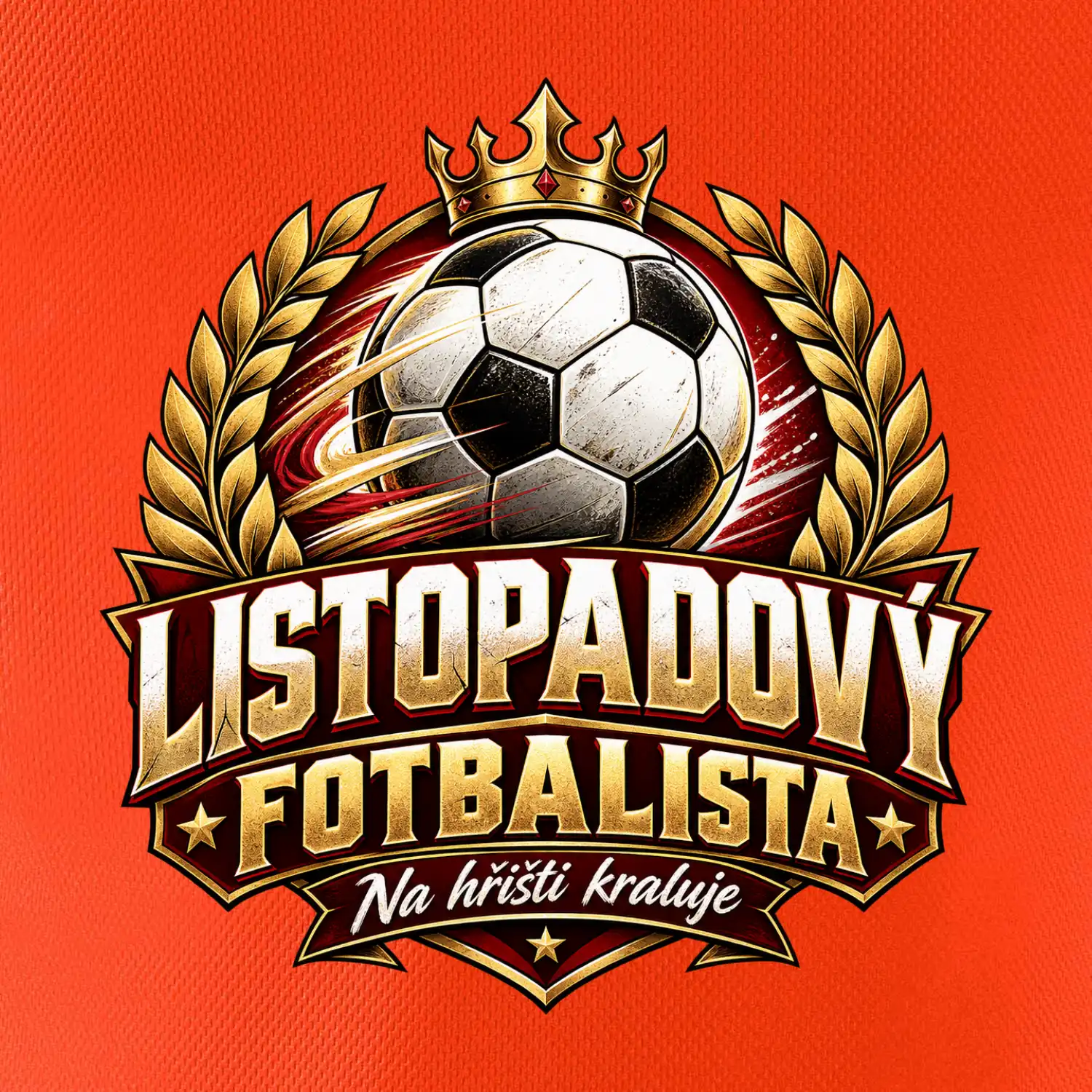 Listopadový fotbalista s královskou korunou