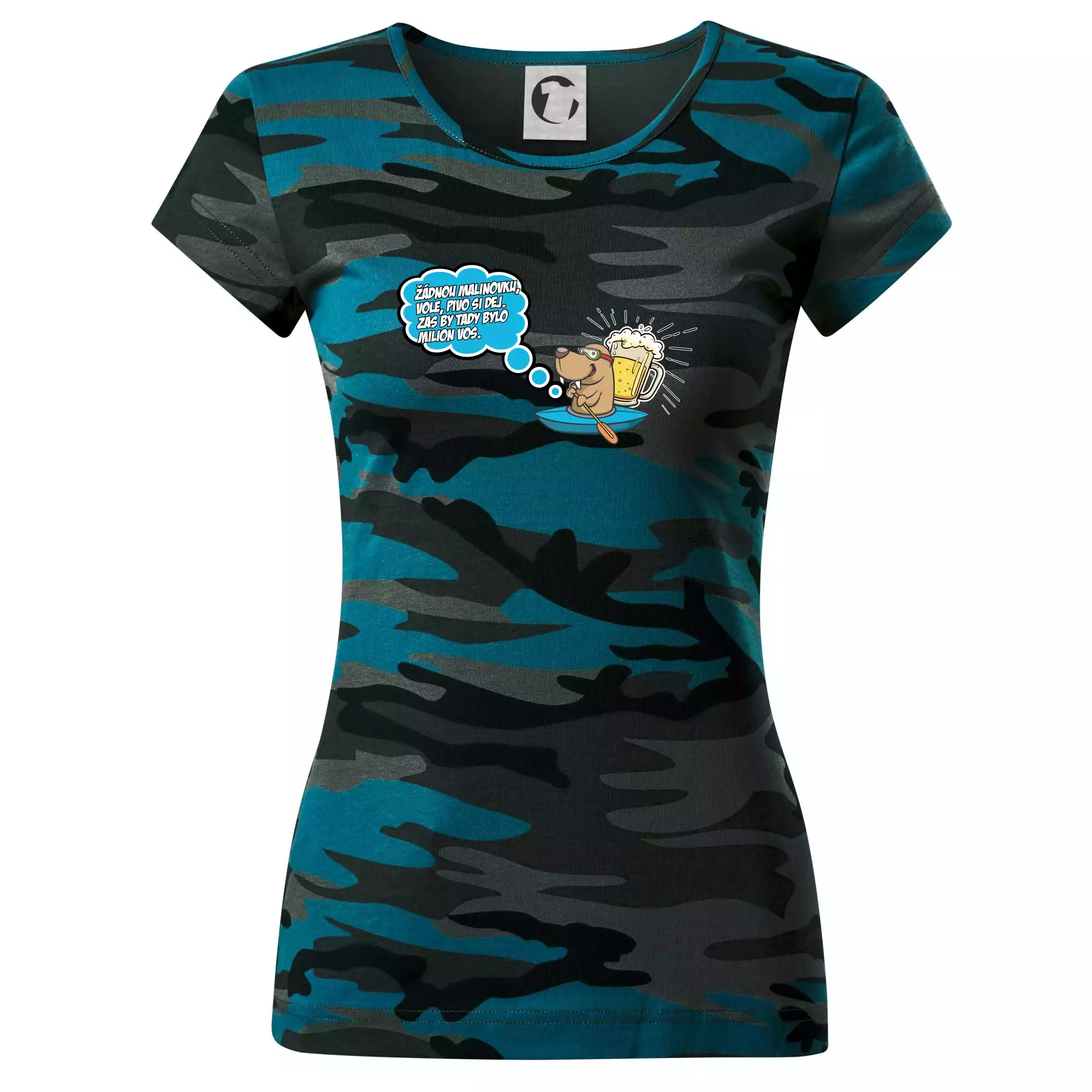 Žádnou malinovku, ale pivo