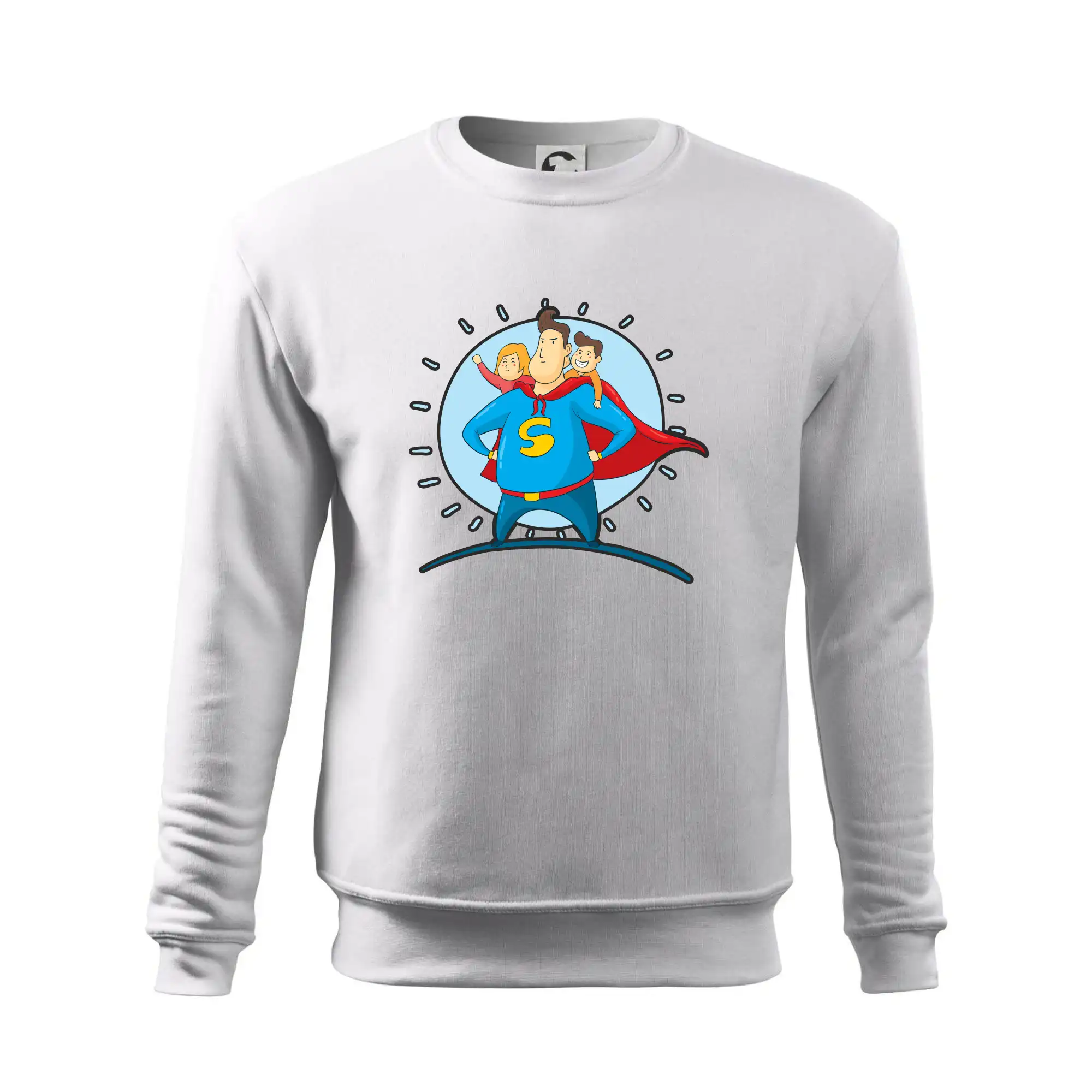 Táta superman - holka a kluk