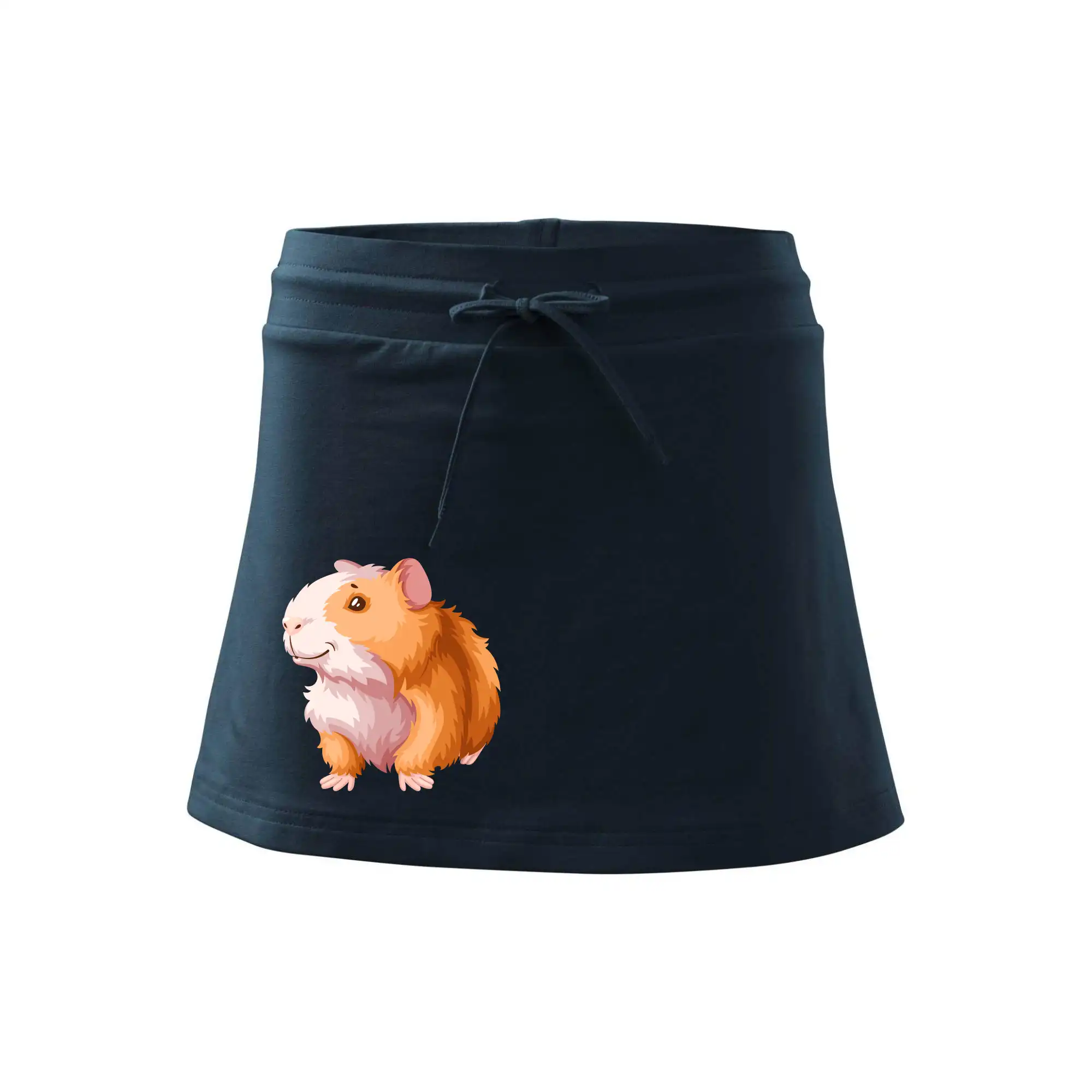 Morče - kreslené, bílo oranžové