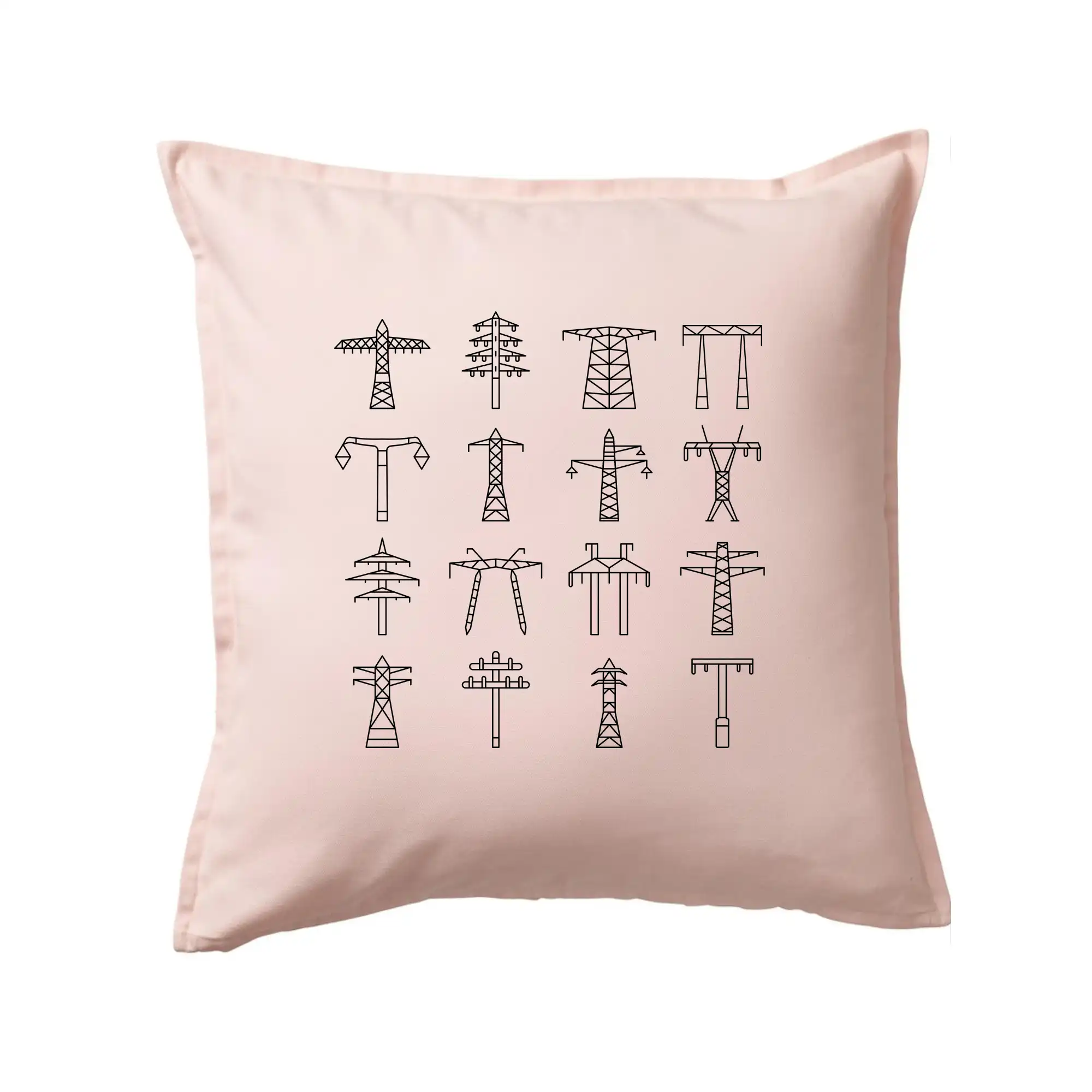 Typy stožárů vysokého napětí