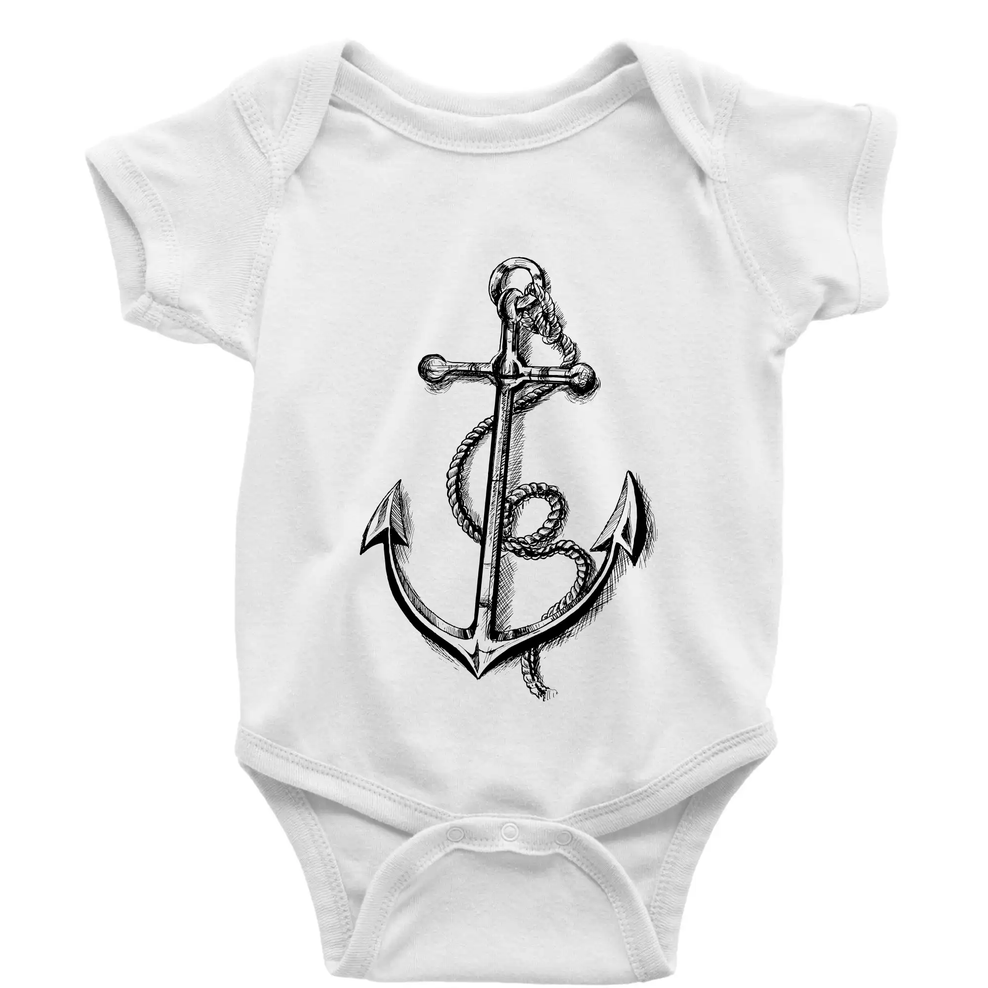 Kotva kreslená tužkou