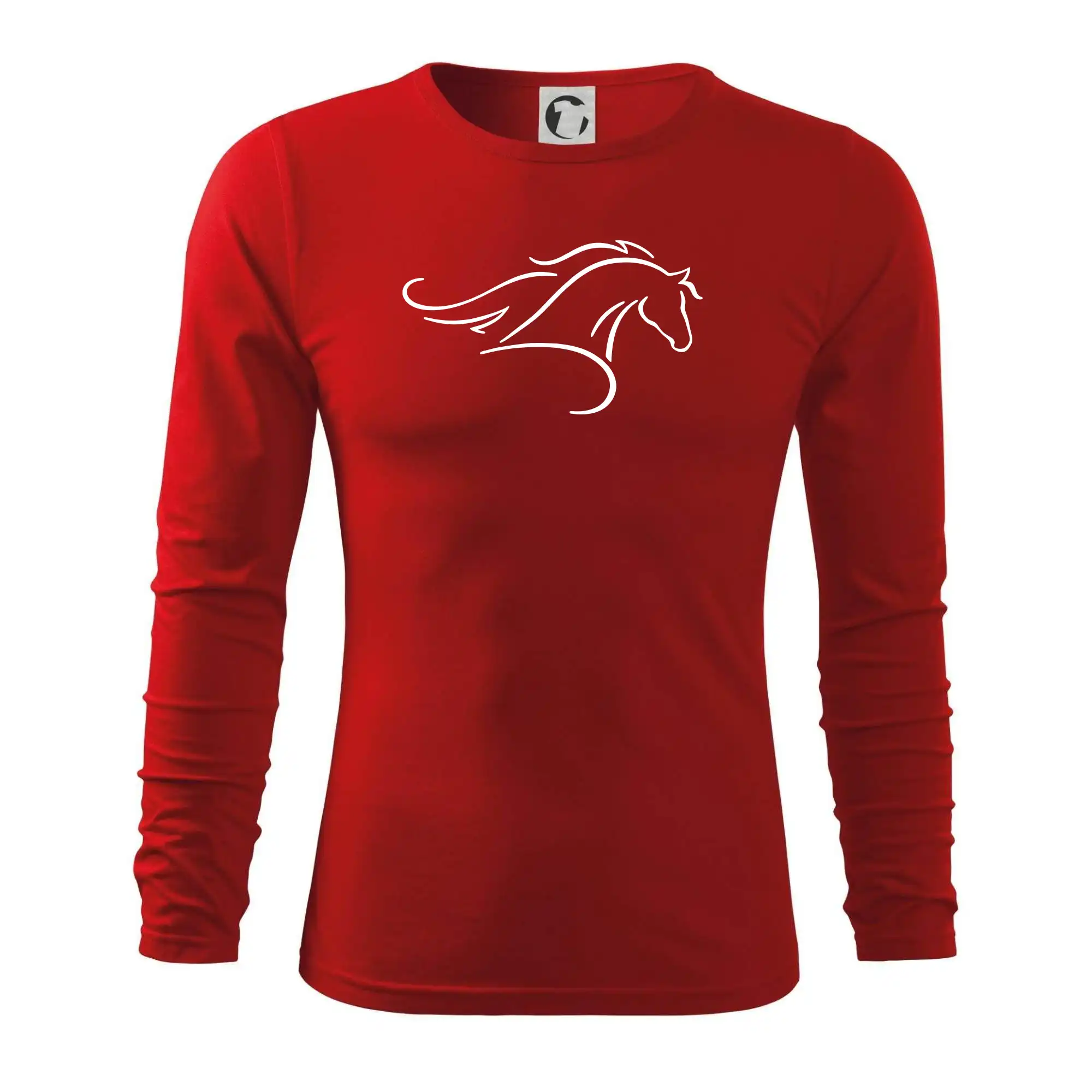 Kůň - bežící silueta hlavy