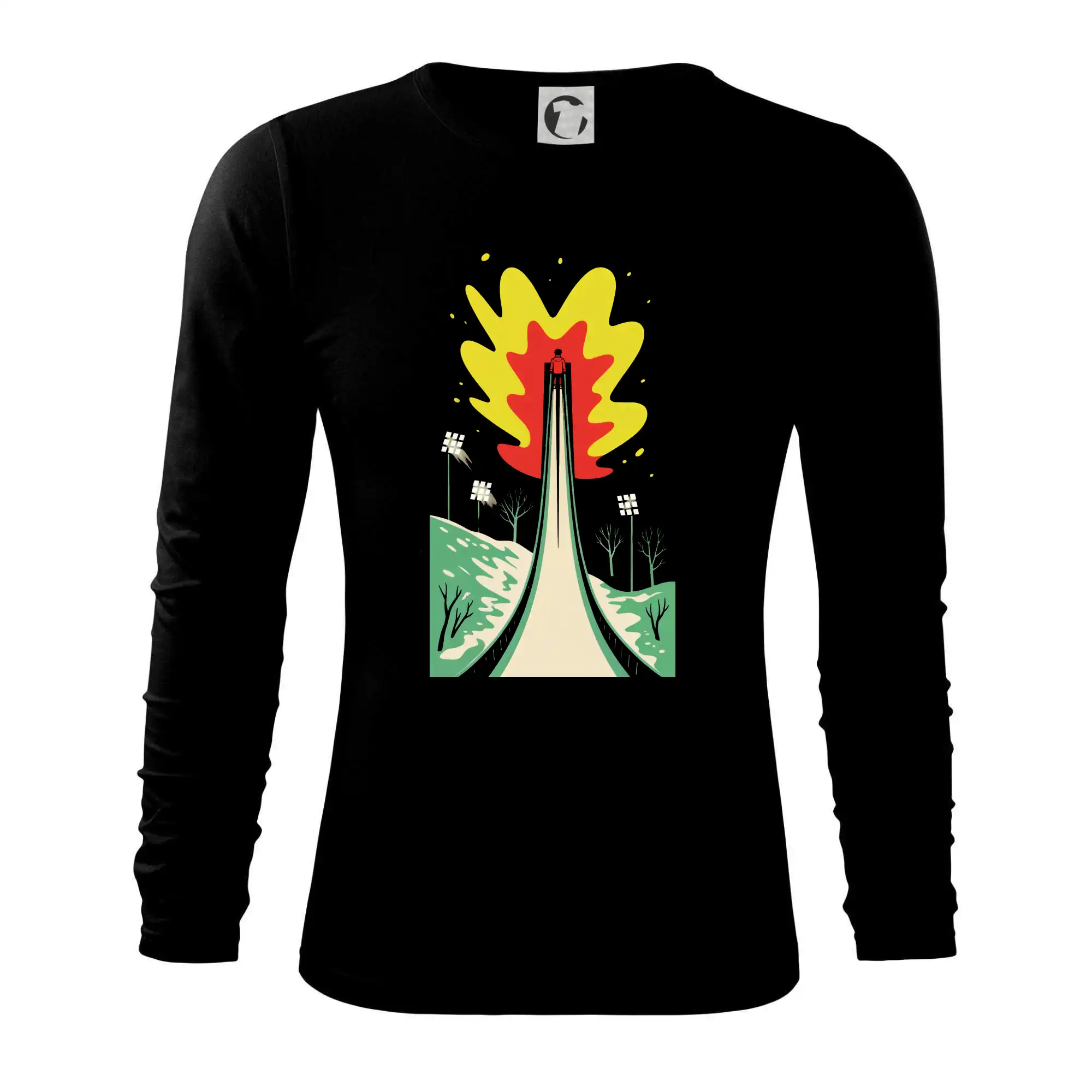 Skokanské můstky abstraktní