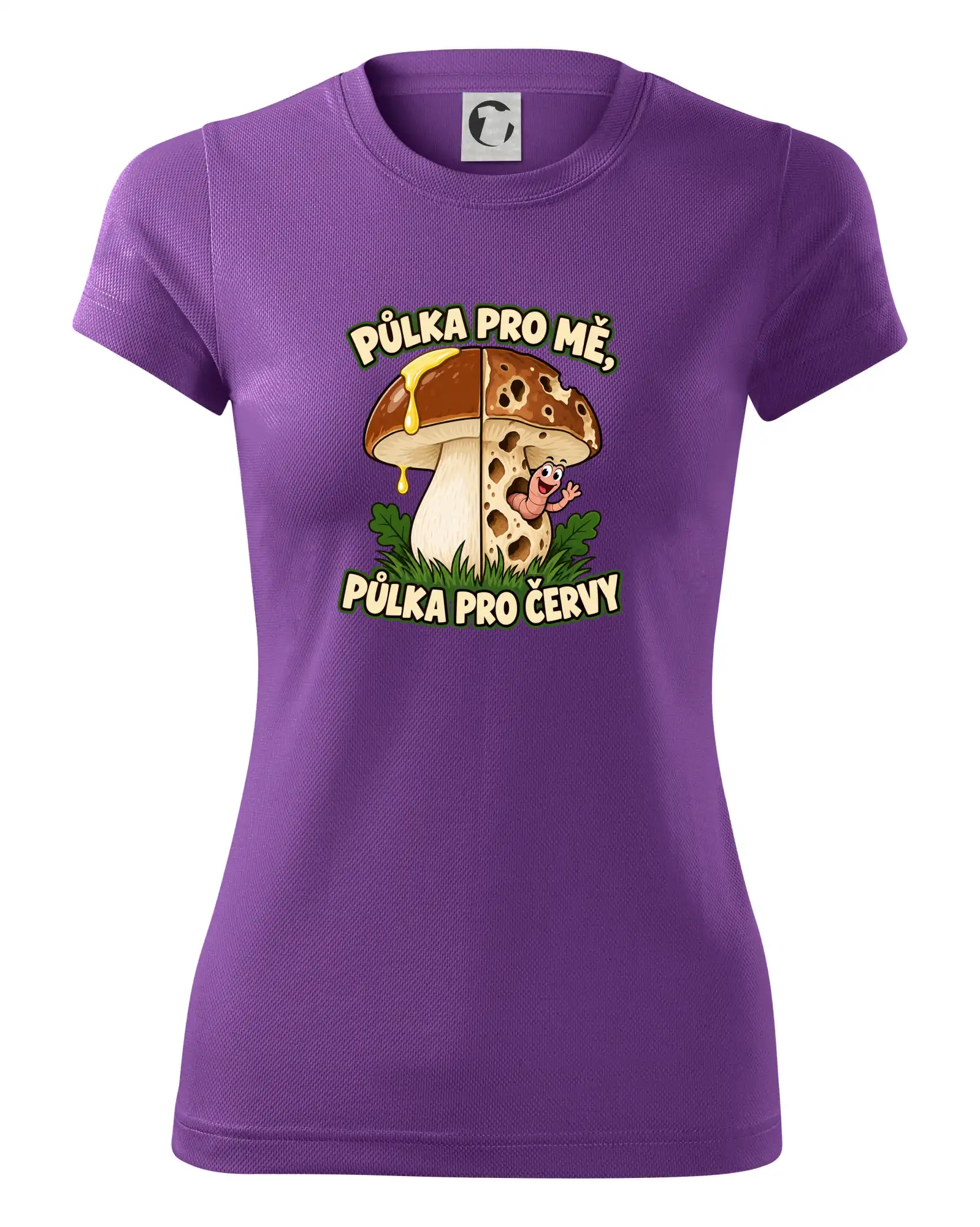 Půlka pro mě, půlka pro červy